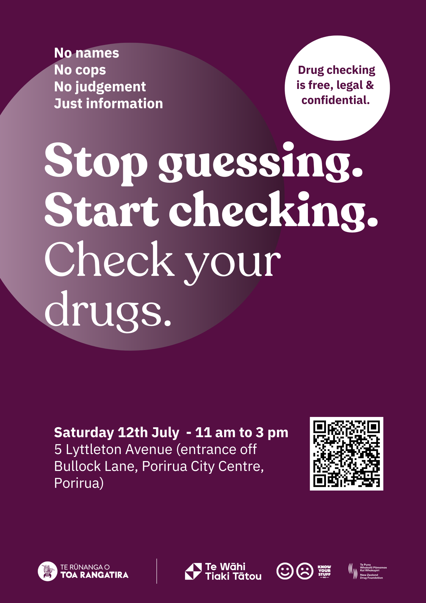 FREE Drug Checking Clinic