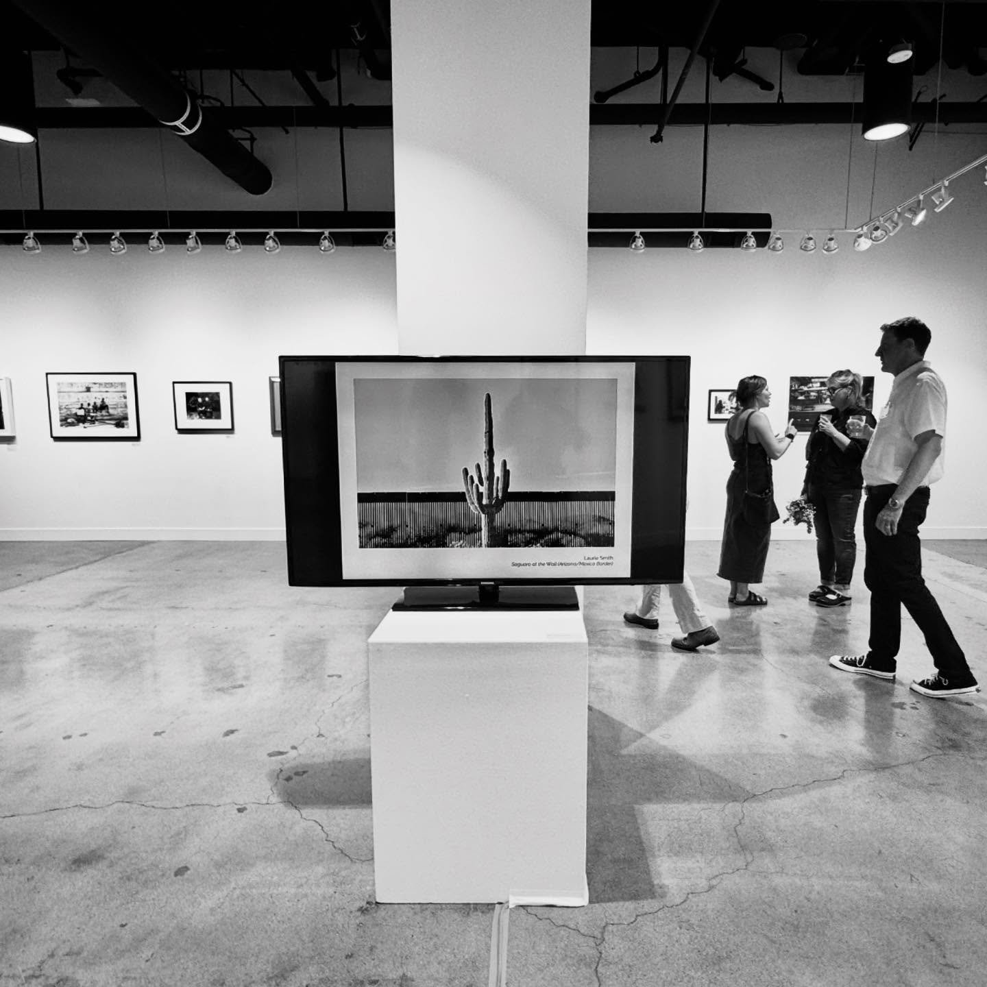 Honored to have &ldquo;Saguaro at the Wall&rdquo; selected to exhibit with such brilliantly creative photographs at the Annual @cpacphoto Members Show, curated by Anne Leighton Massoni of @hcponline. Exhibit runs through August 2nd.
#borderlandphotog