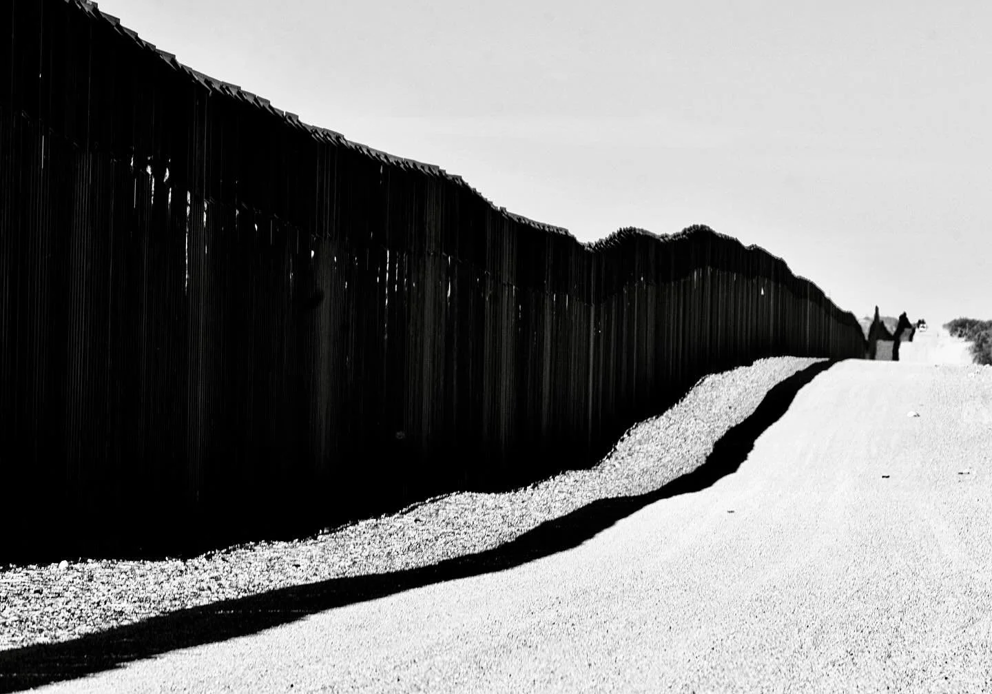 Trump wants the entire stretch of border wall painted black to burn the hands of those who attempt to climb it. 
Homeland Security&rsquo;s Kristi Noem said, &ldquo;That is specifically at the request of the president, who understands that in the hot 