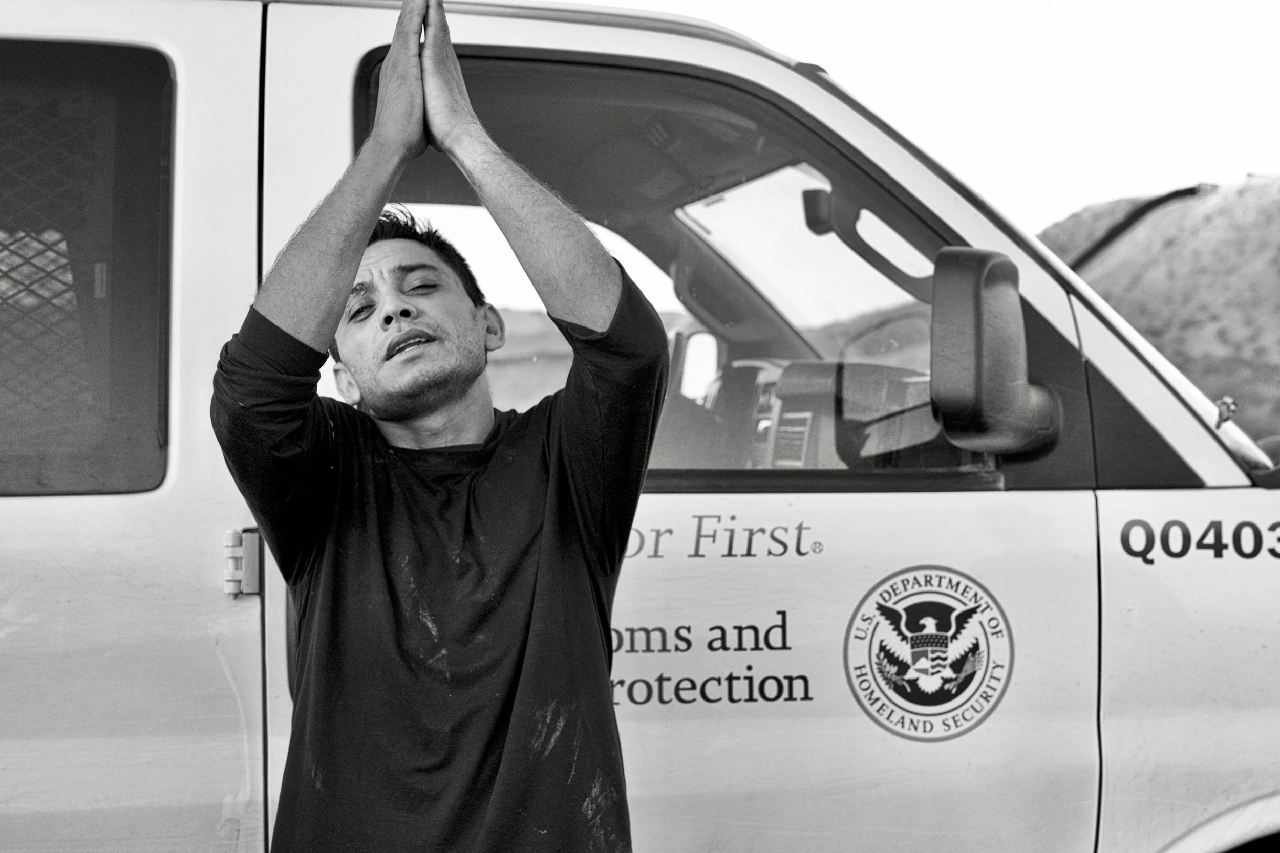 Honduran Man Detained at the Wall_Anapra, NM 2024.jpeg