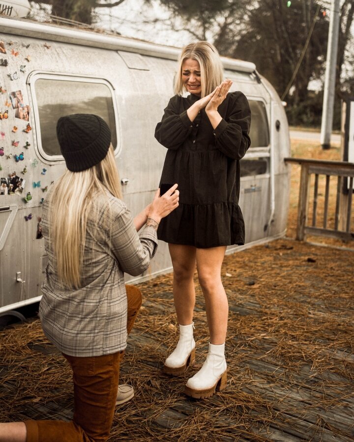 Jayme and Abby's Kacey-Musgraves-Themed Proposal at Muscle Shoals Sound Studio