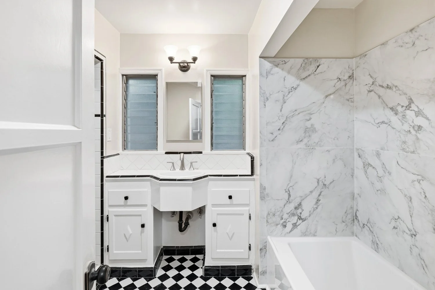 Los Angeles Real Estate Photography Marble Modern Bathroom.jpg