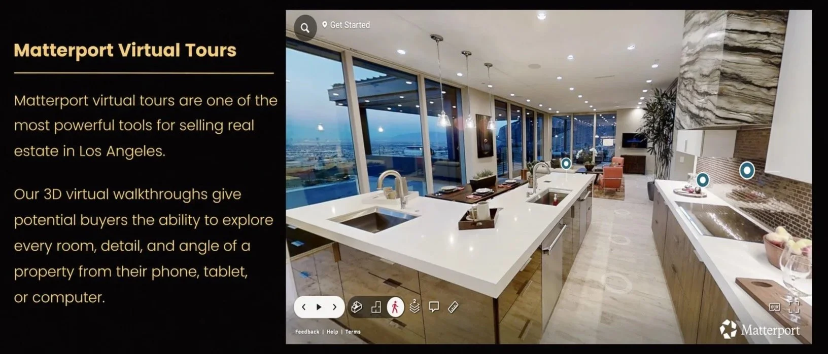 virtual tours luxury real estate media Beverly Hills Intuition