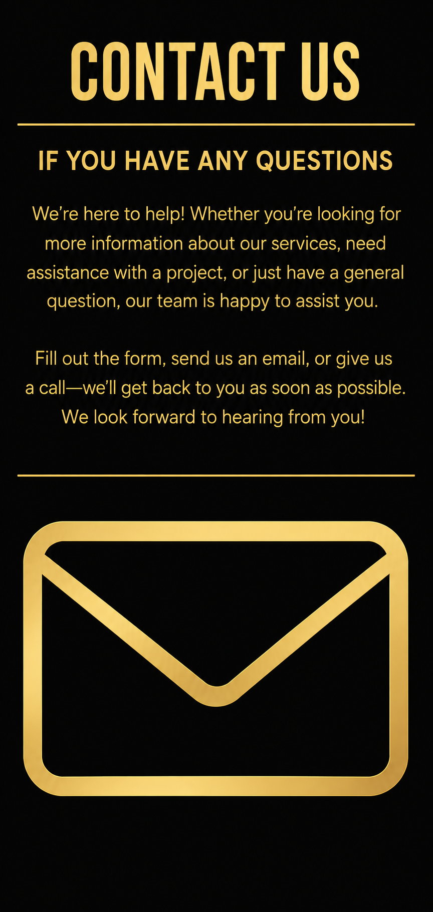contact form Real Estate Photography Intuition Los Angeles