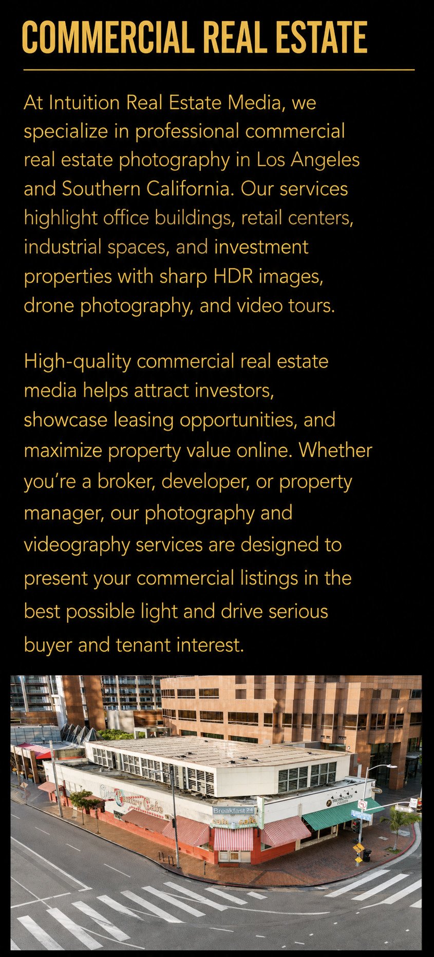Commercial Real Estate Photography intuition