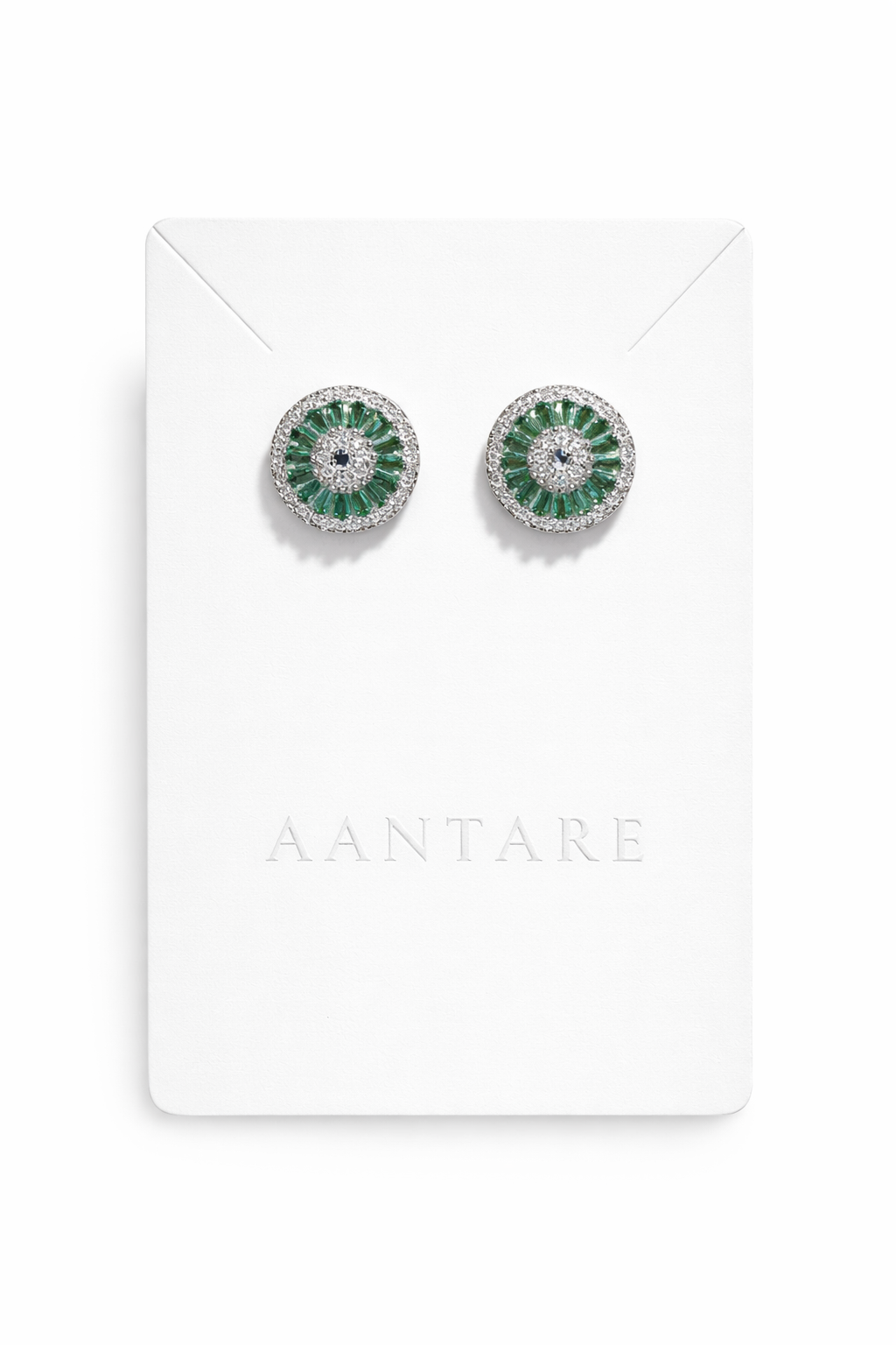 Emerald Elegance  Earrings