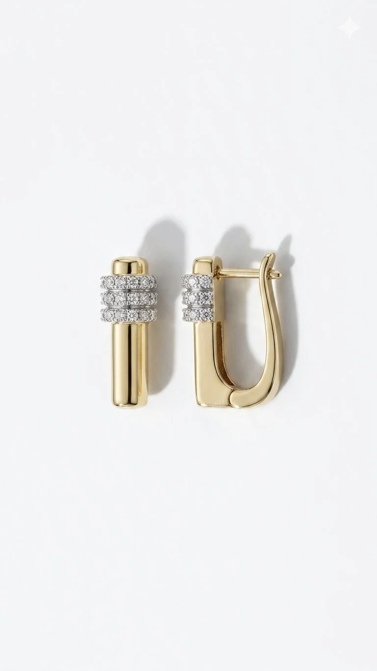 Geometric Elegance Earrings