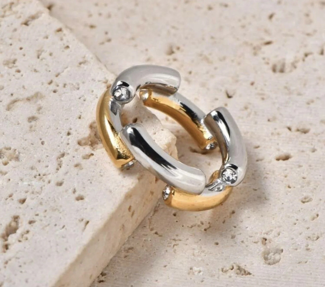 Two-Tone Elegance Ring