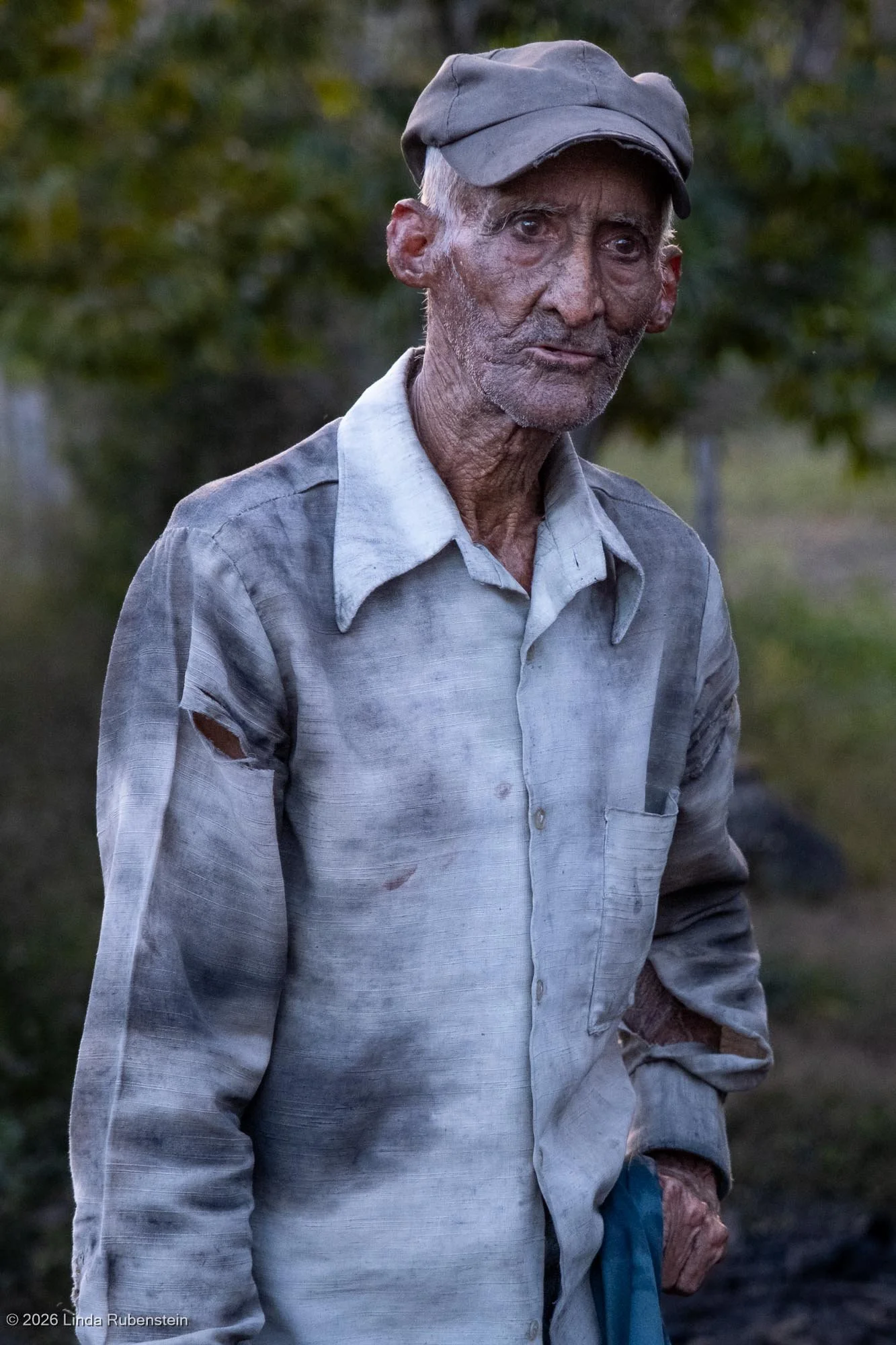 Charcoal maker Soplillar Cuba
