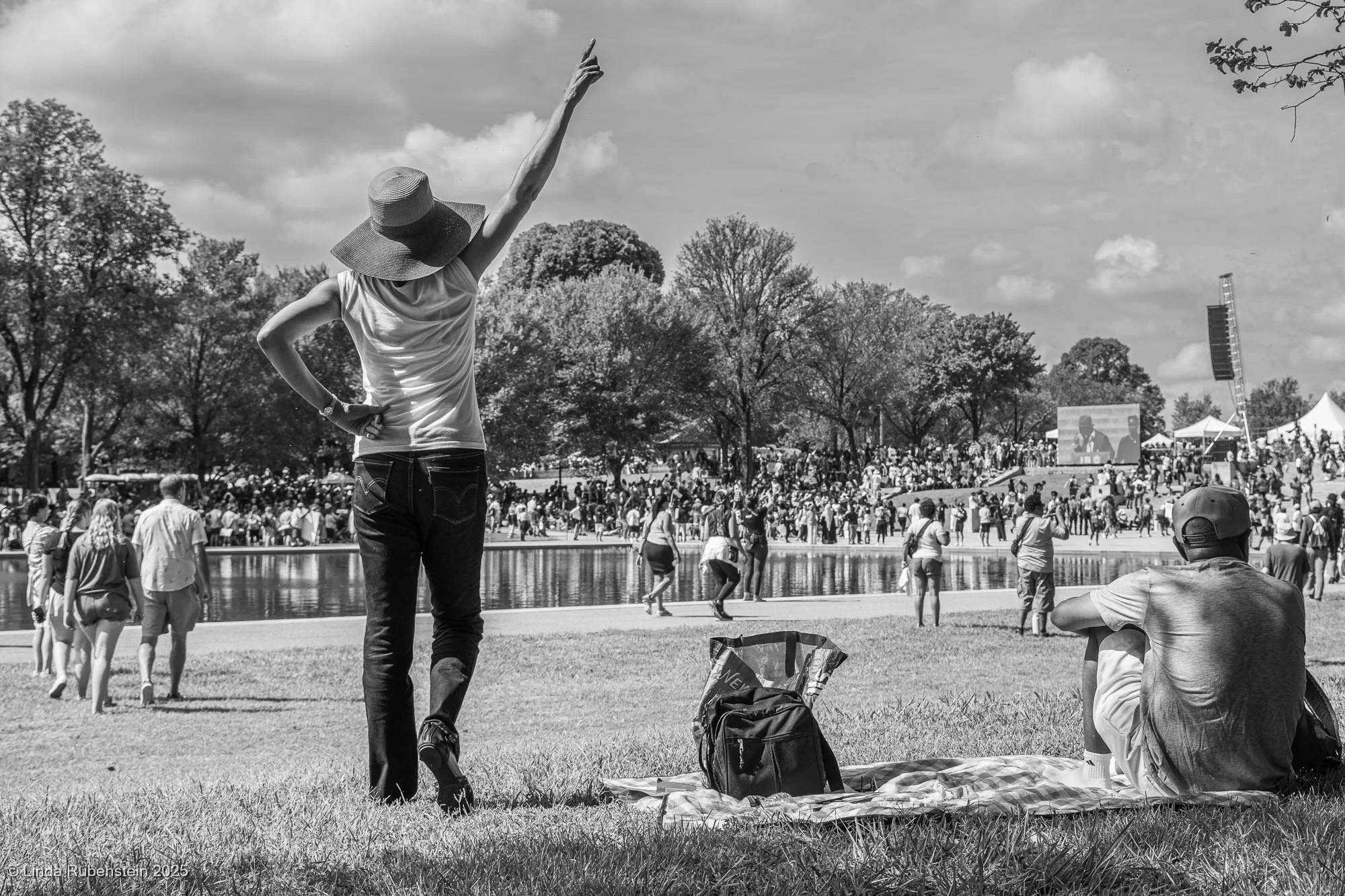 60th Anniversary March on Washington at Lincoln Memorial Washington DC