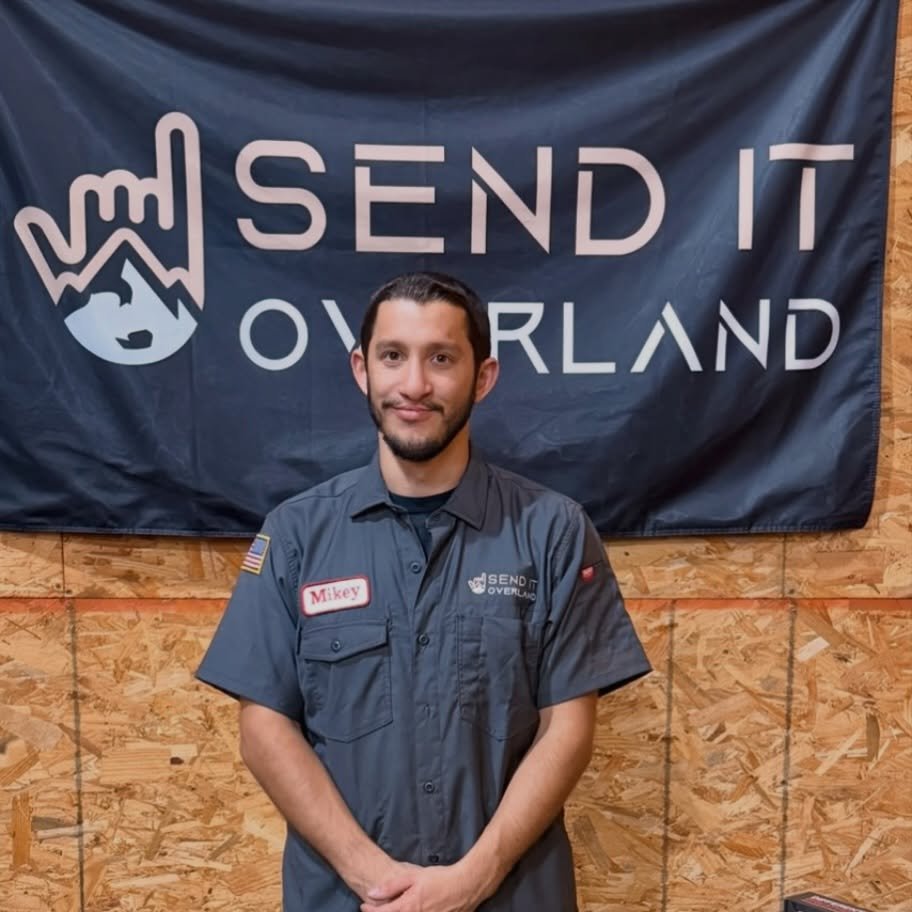 The Send It Overland family continues to grow! 🤙🏼

Swing by the shop and welcome Mikey to the team!