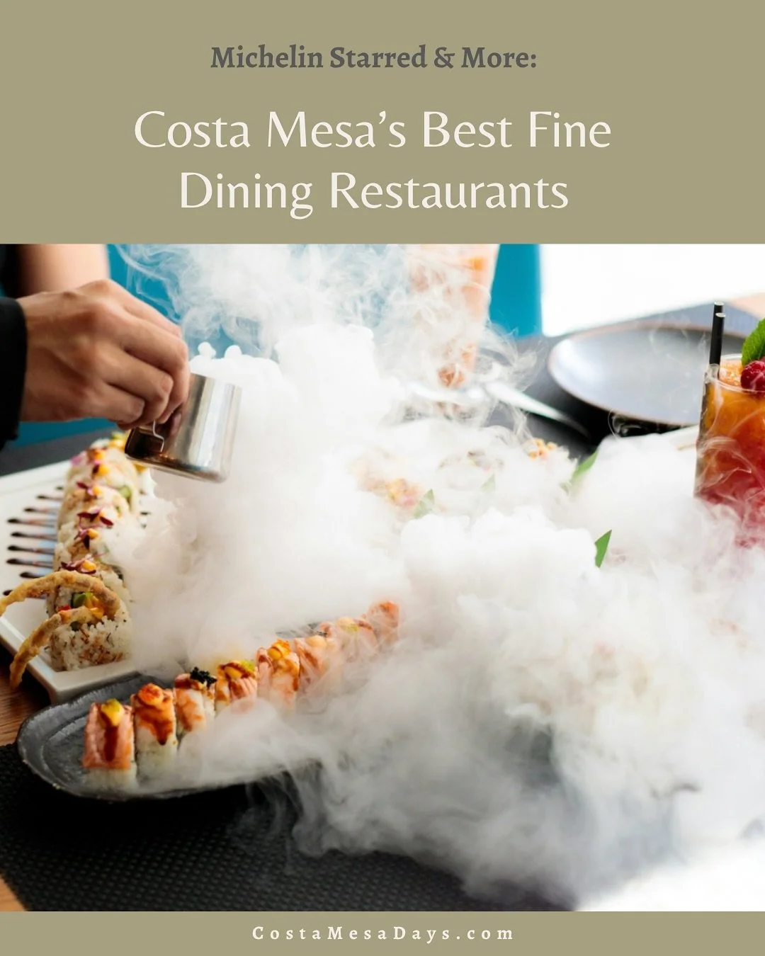 Costa Mesa has quietly become one of Orange County&rsquo;s top fine dining destinations &mdash; with Michelin stars, world-class chefs, and restaurants that rival LA&rsquo;s best.

From the French artistry of @knifepleat and the 10-seat omakase at @h