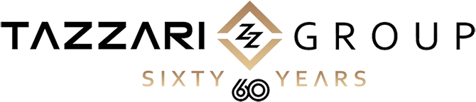 Logo of the Jazzar Group celebrating sixty years, featuring a stylized flower with a 60 inside, and the text 'Jazzar Group Sixty Years'.