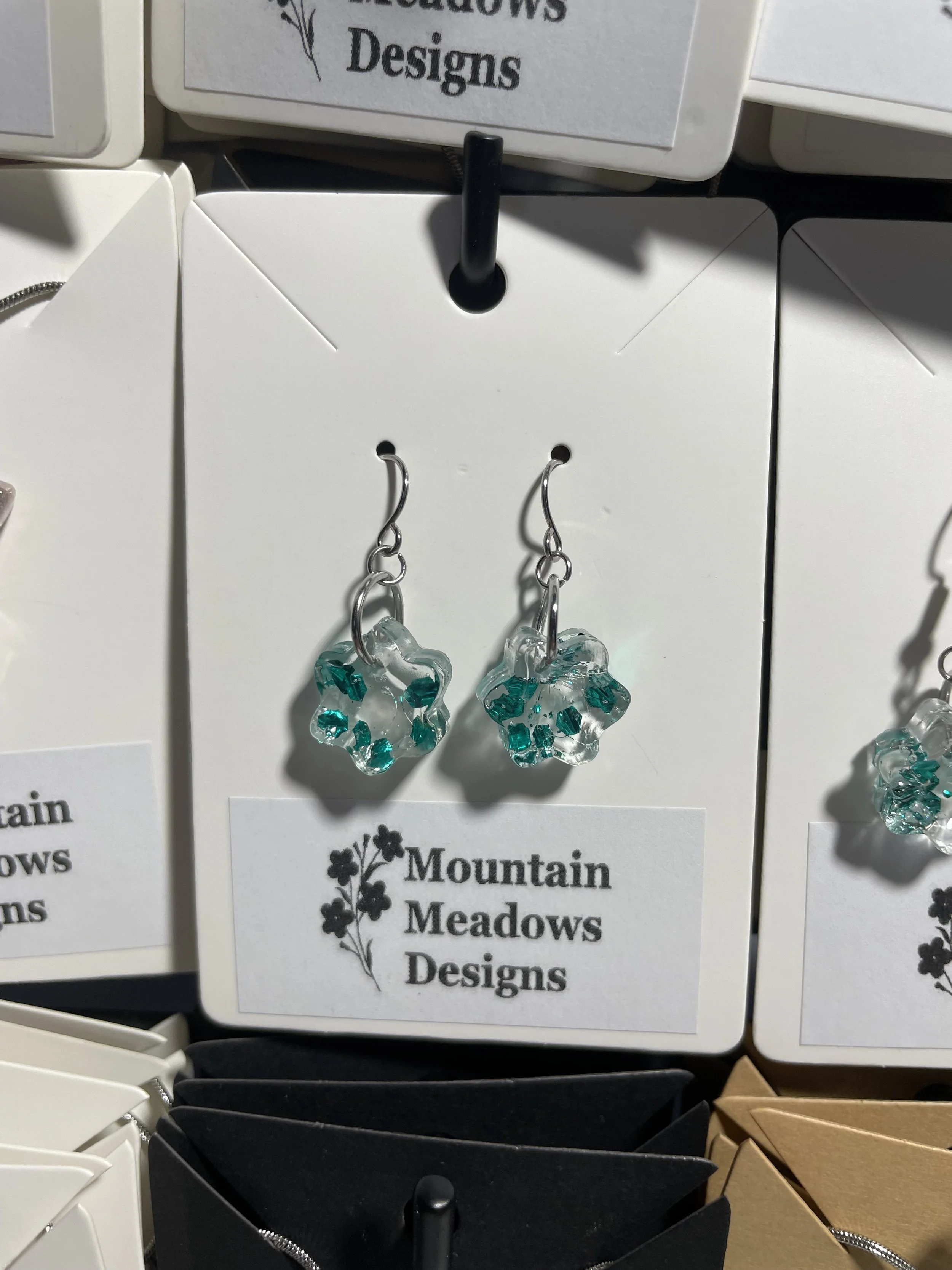 Dark Teal Flower Earrings (short).jpg