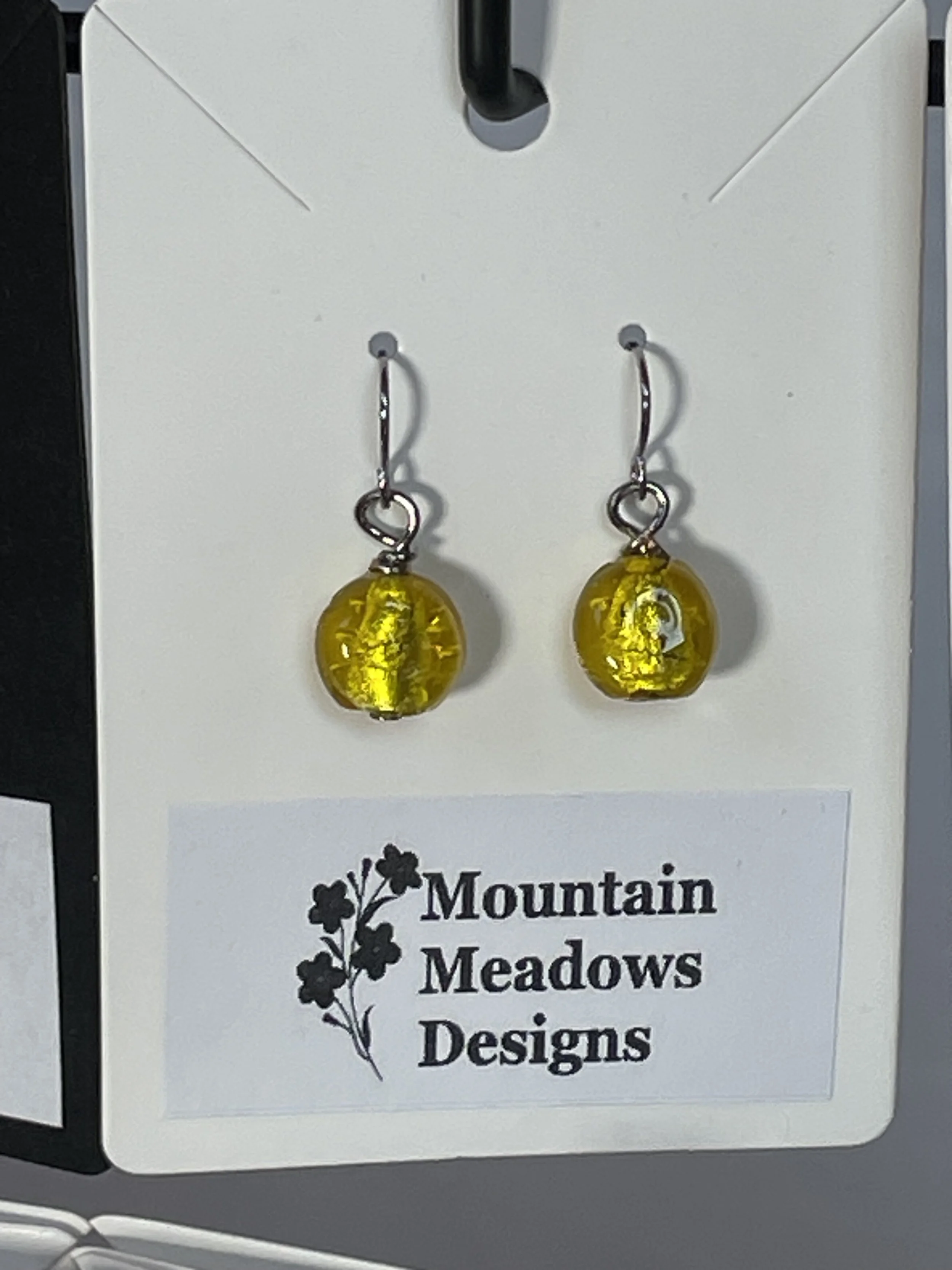 Flattend Round Earrings Small Yellow.jpg
