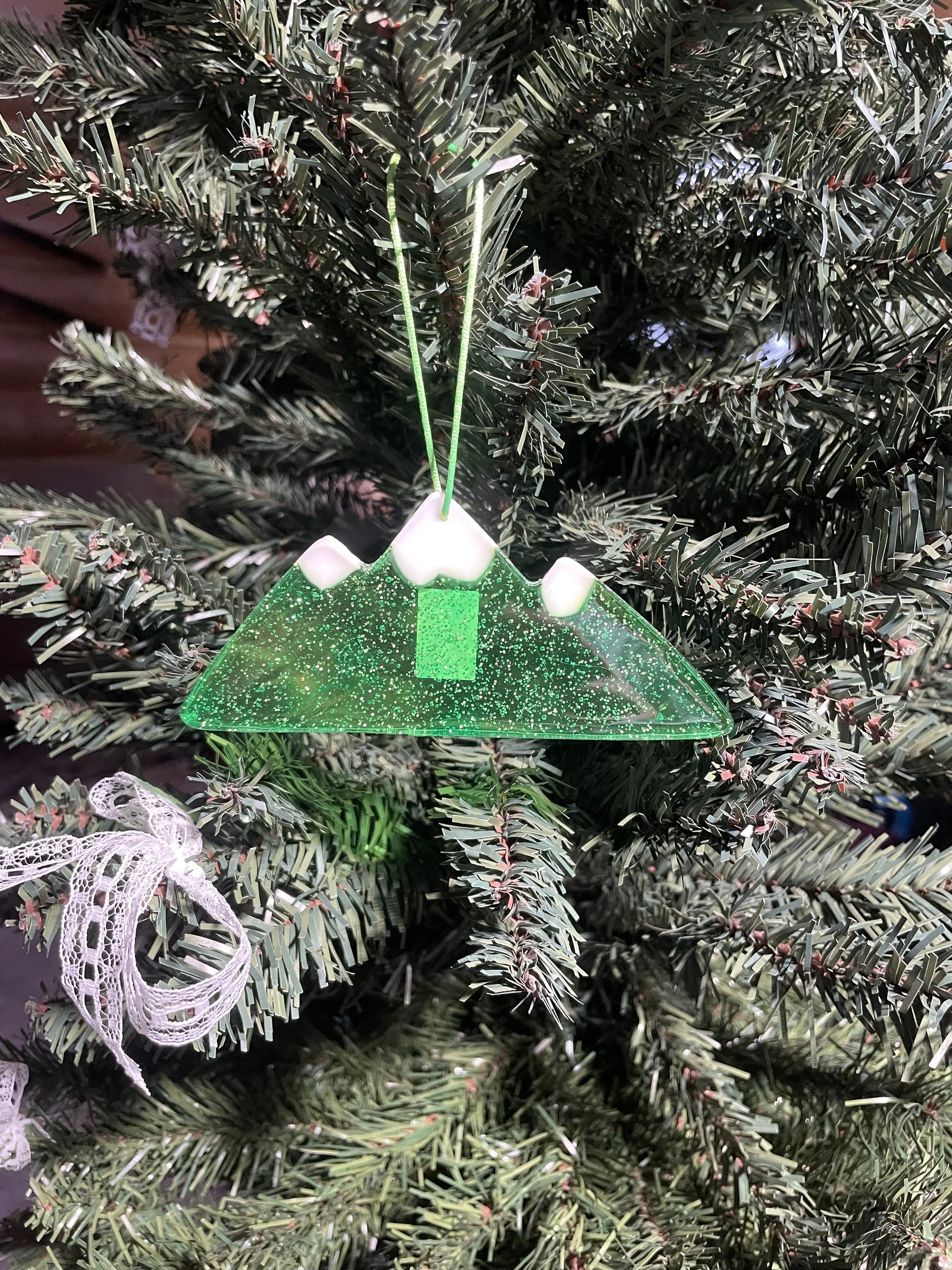 Green Sparkle Mountain Ornament.jpg