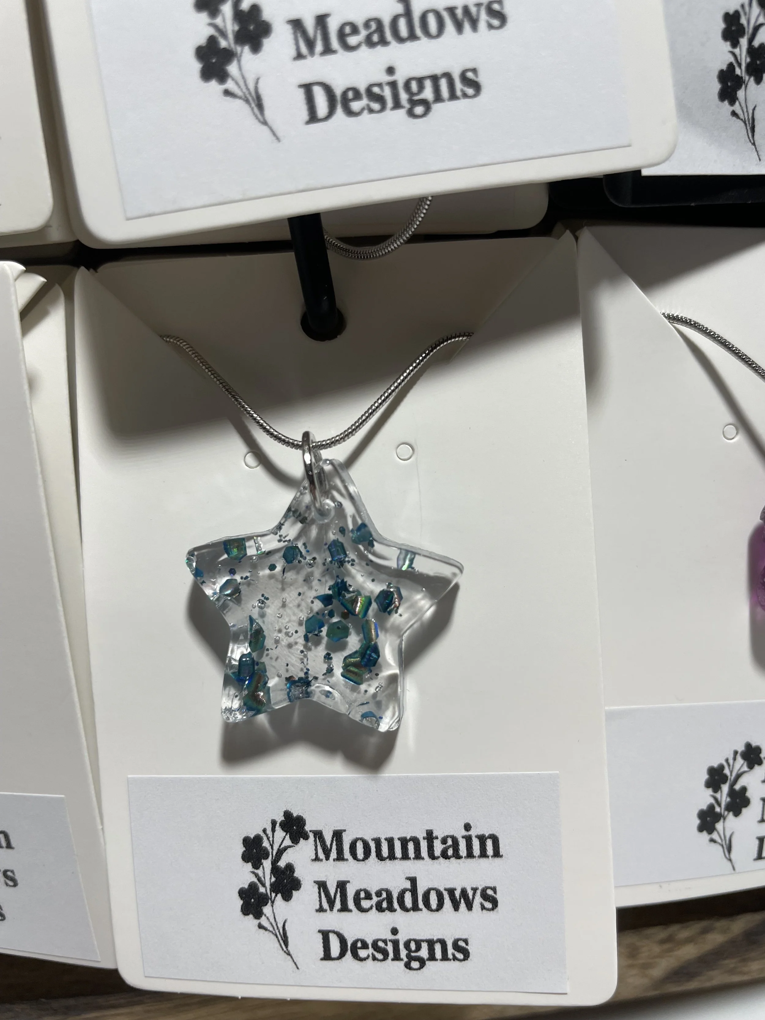 Teal:Purple Star Pendant.jpg