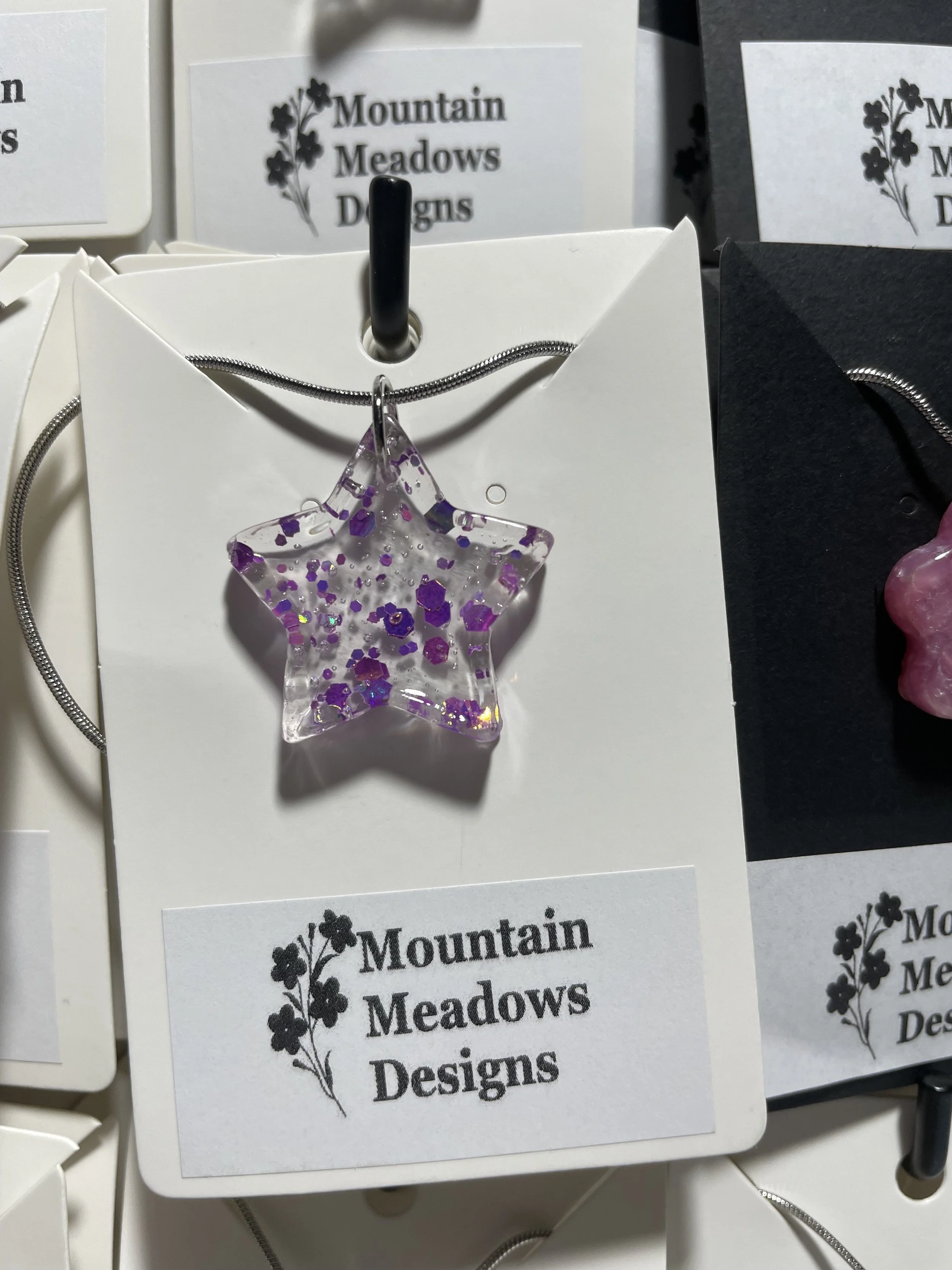Purple Glitter Star Pendant.jpg