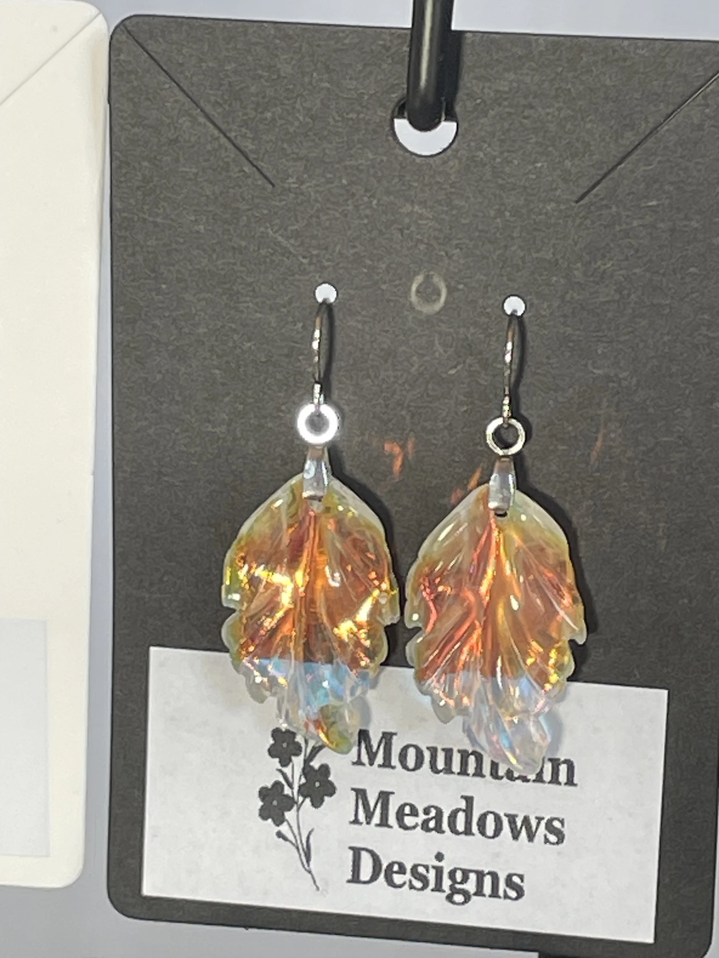 Leaf Earrings Orange:Pink.jpg