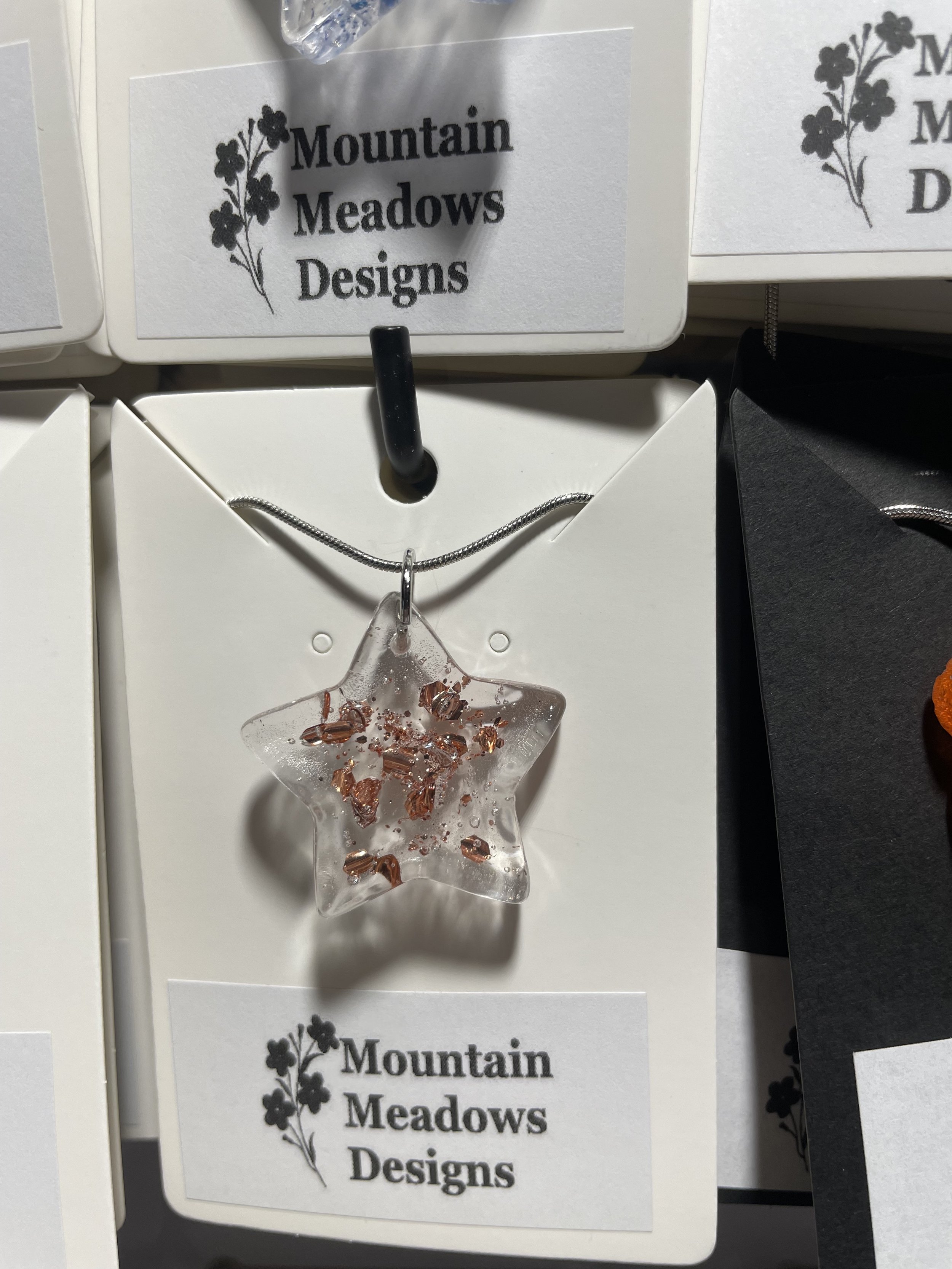 Rose Gold Glitter Star Pendant.jpg