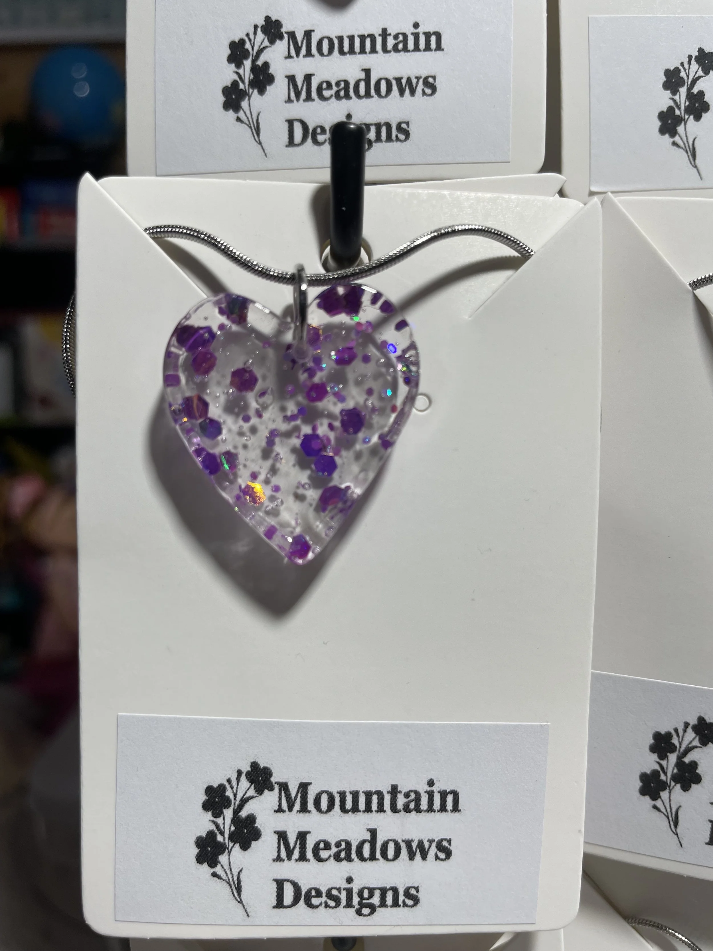 Purple Glitter Heart Pendant.jpg