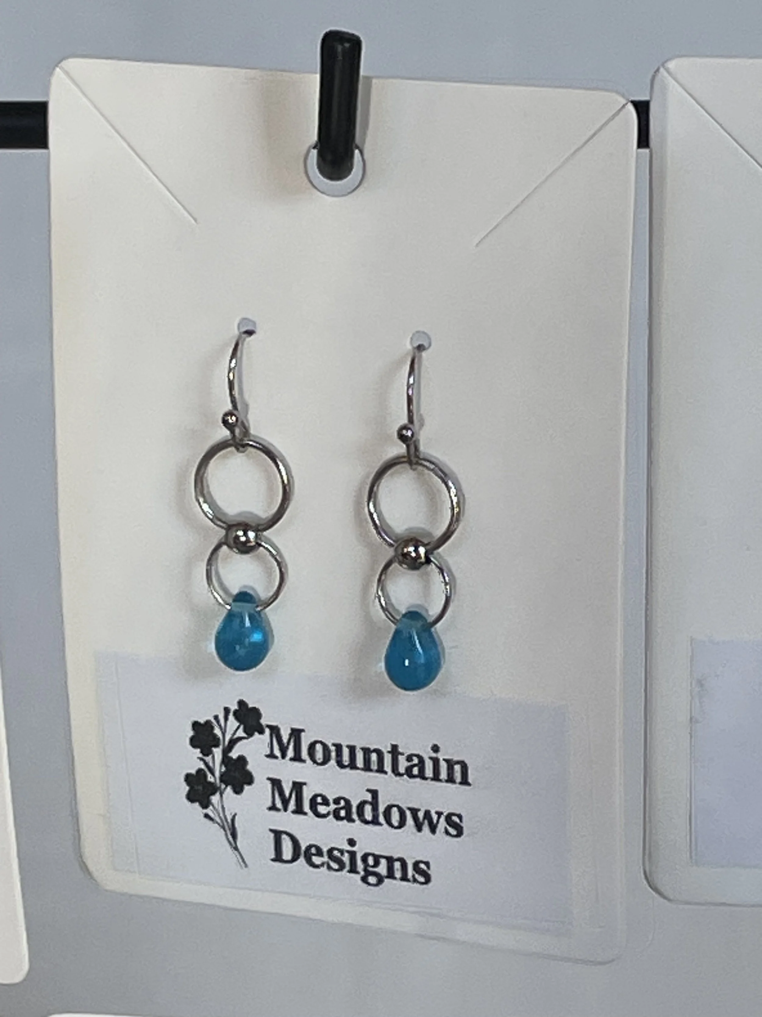 Raindrop Earrings Ocean Blue (2 rings).jpg