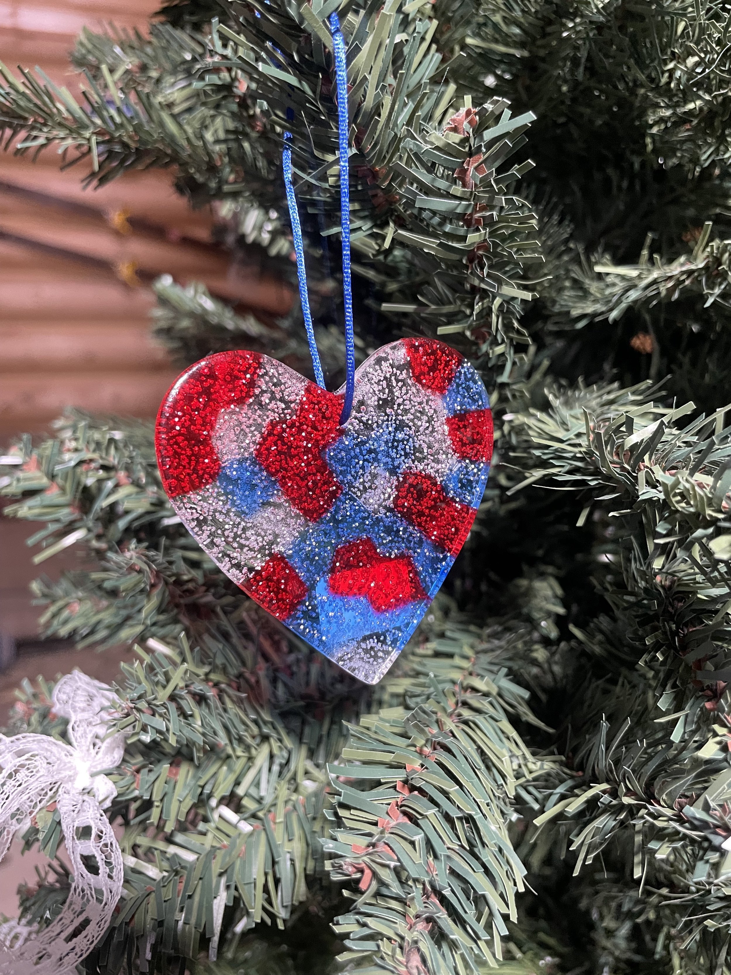 Red White Blue Sparkle Heart Ornamnet (medium).jpg