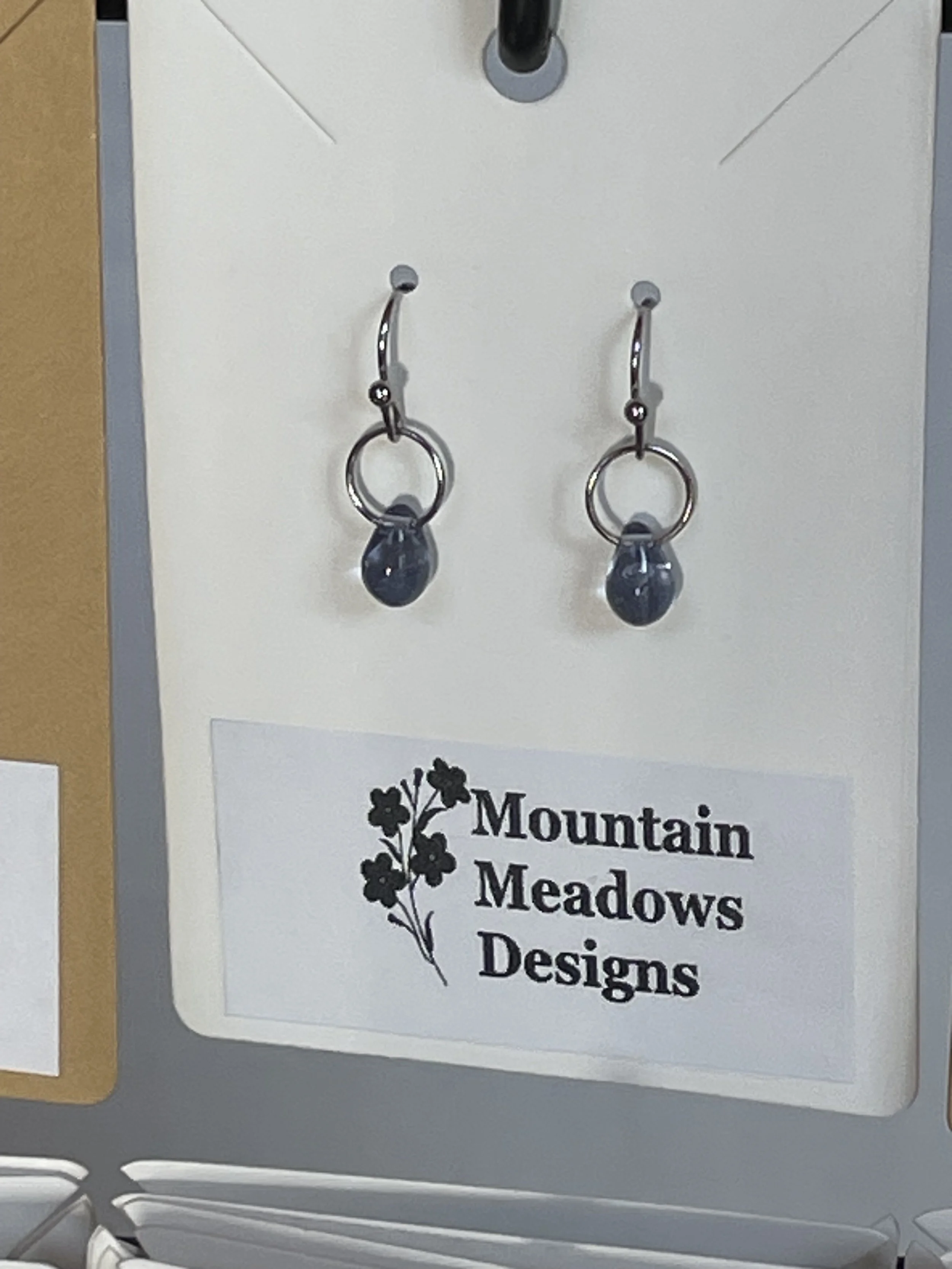 Opaque Purple Raindrop Earrings (1 ring).jpg