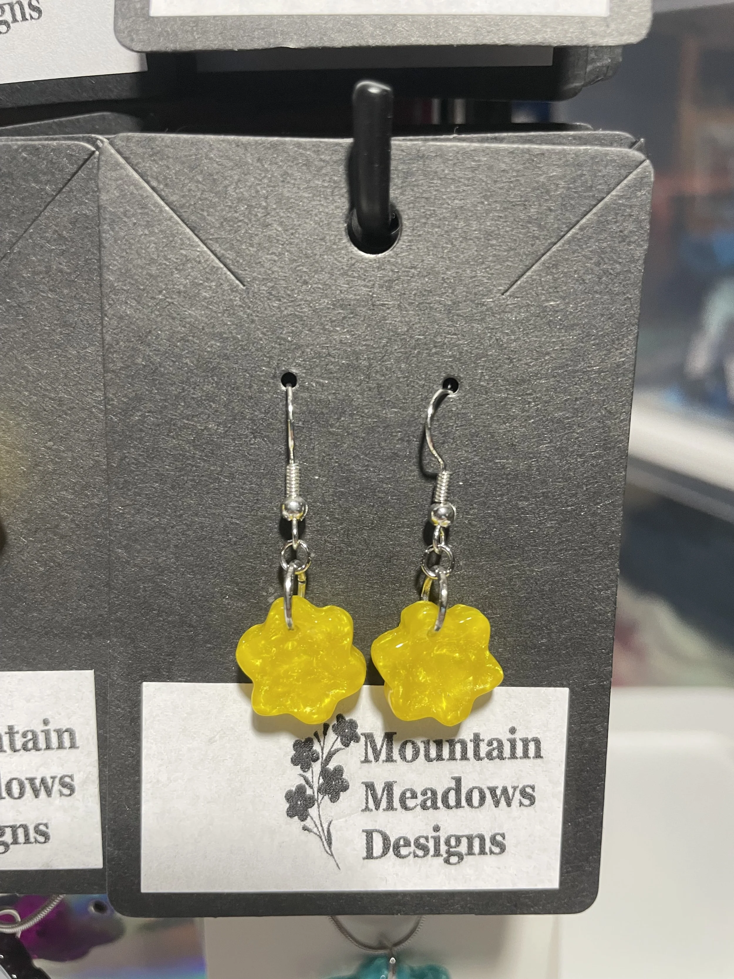 Yellow Pearl Flower Earrings (long).jpg