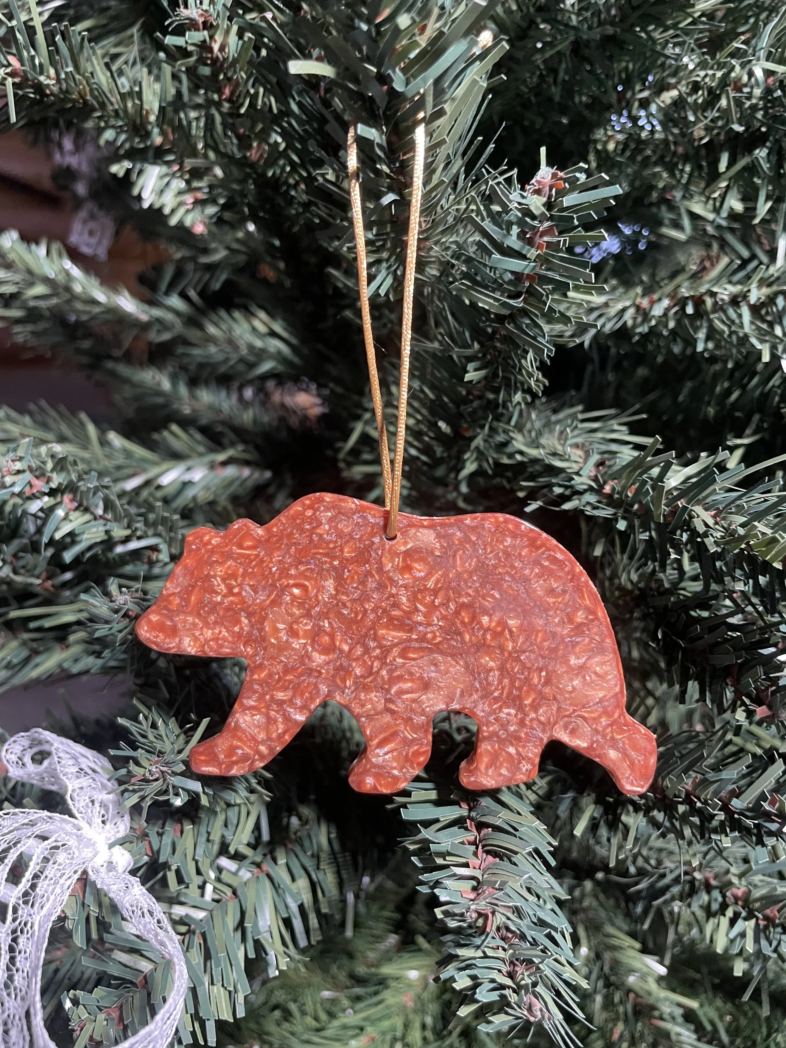 Grizzly Bear Ornament