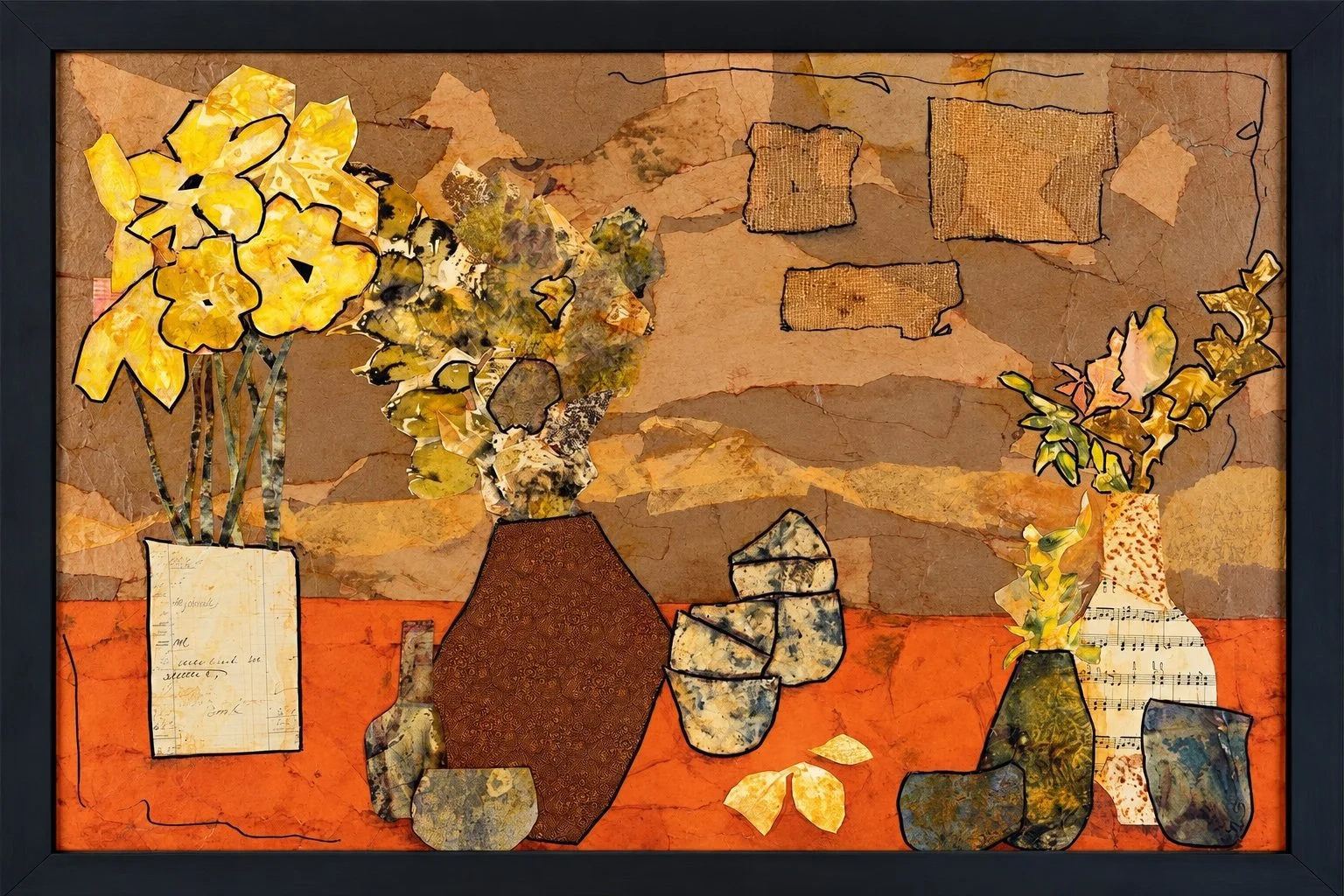 The Florist Table ( 36 x 24 x 1.5) Collage