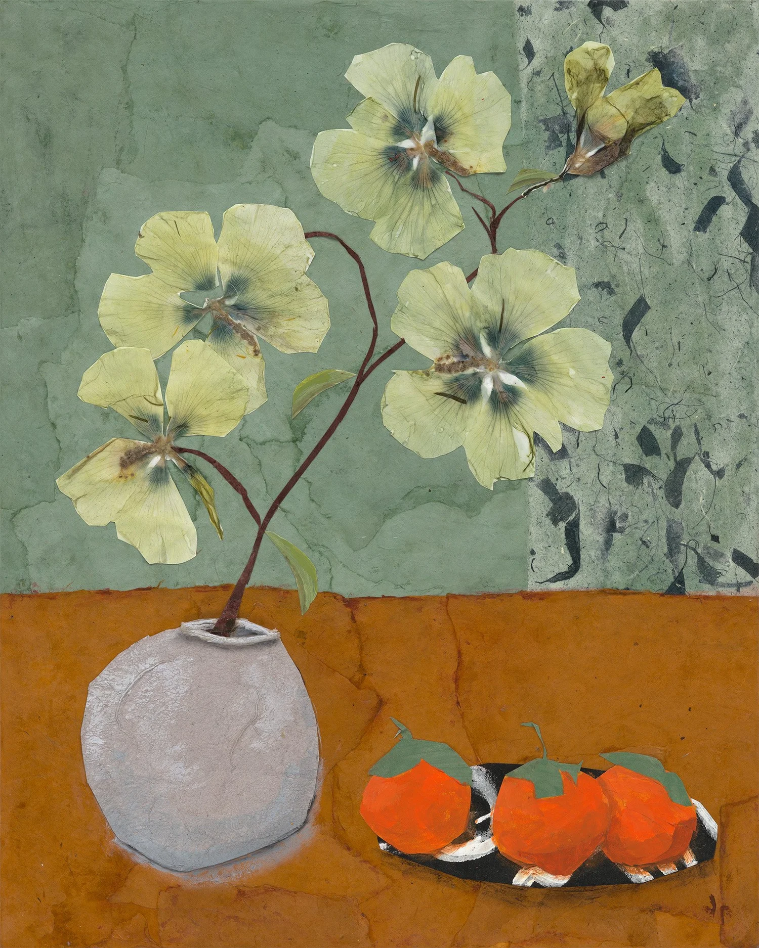 Ikebana 1 (16 x 20 x 1.5) — Jan Reagan Art