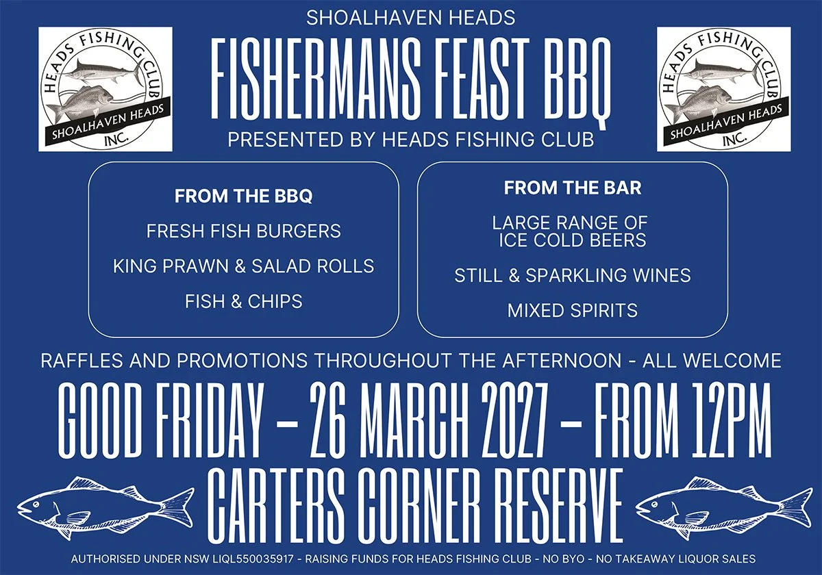 Fishermans Feast BBQ – Heads Fishing Club