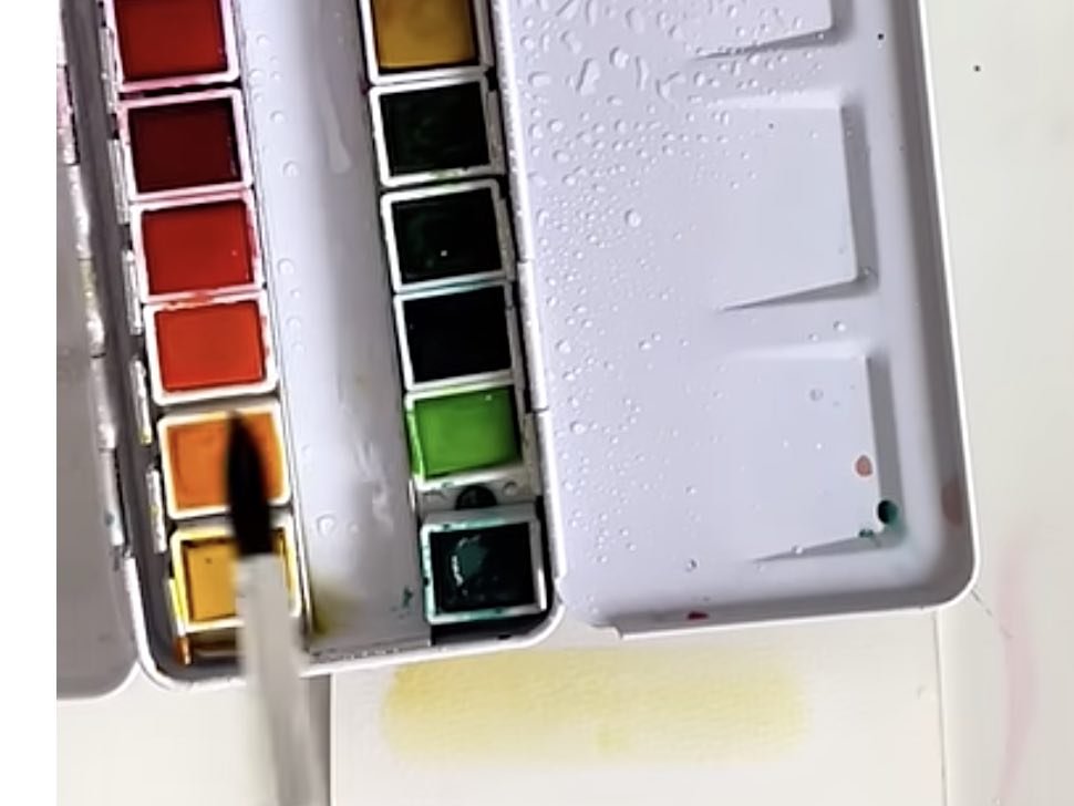 Watercolour painting