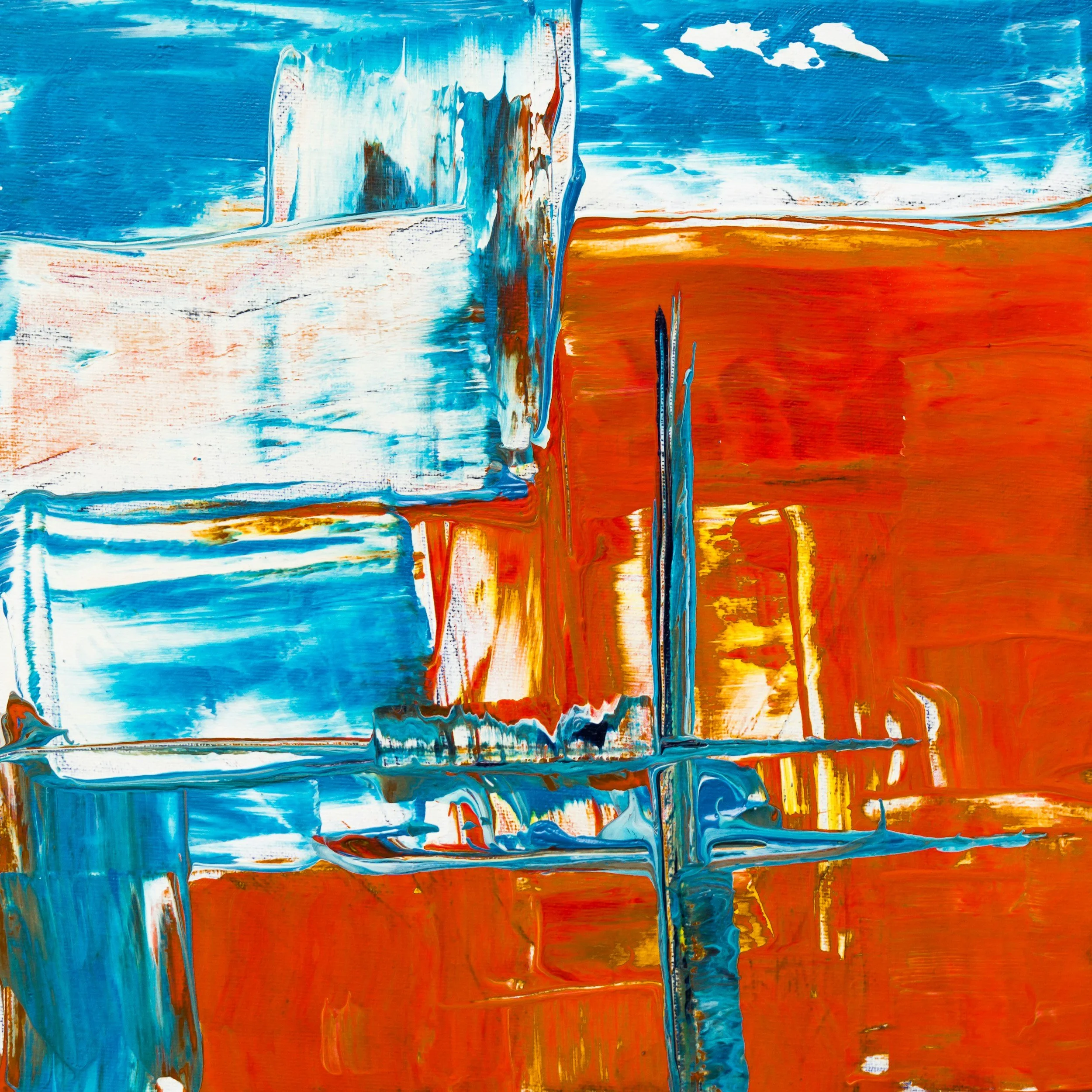 Relaxing Acrylic Art