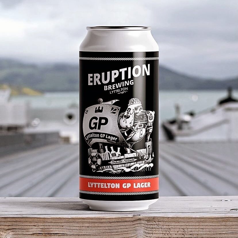 Not sure if they have any left, but great work from @eruptionbrewing on this special limited edition #sailgp #beer!
