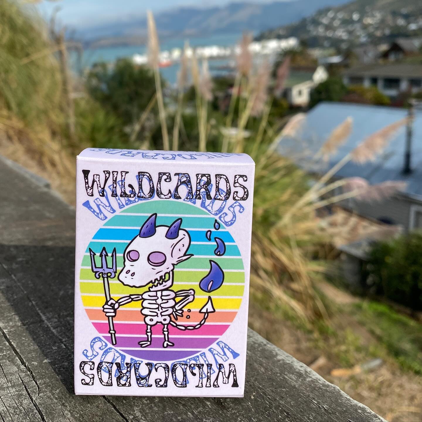 Woot! We are the proud new owners of a deck of Lyttelton designed and created @worldwildcards!
5 suits, epic art, crazy wild cards to make up new games with - and a world of good and weird possibilities.

Purchase a pack and #supportlocal by going to