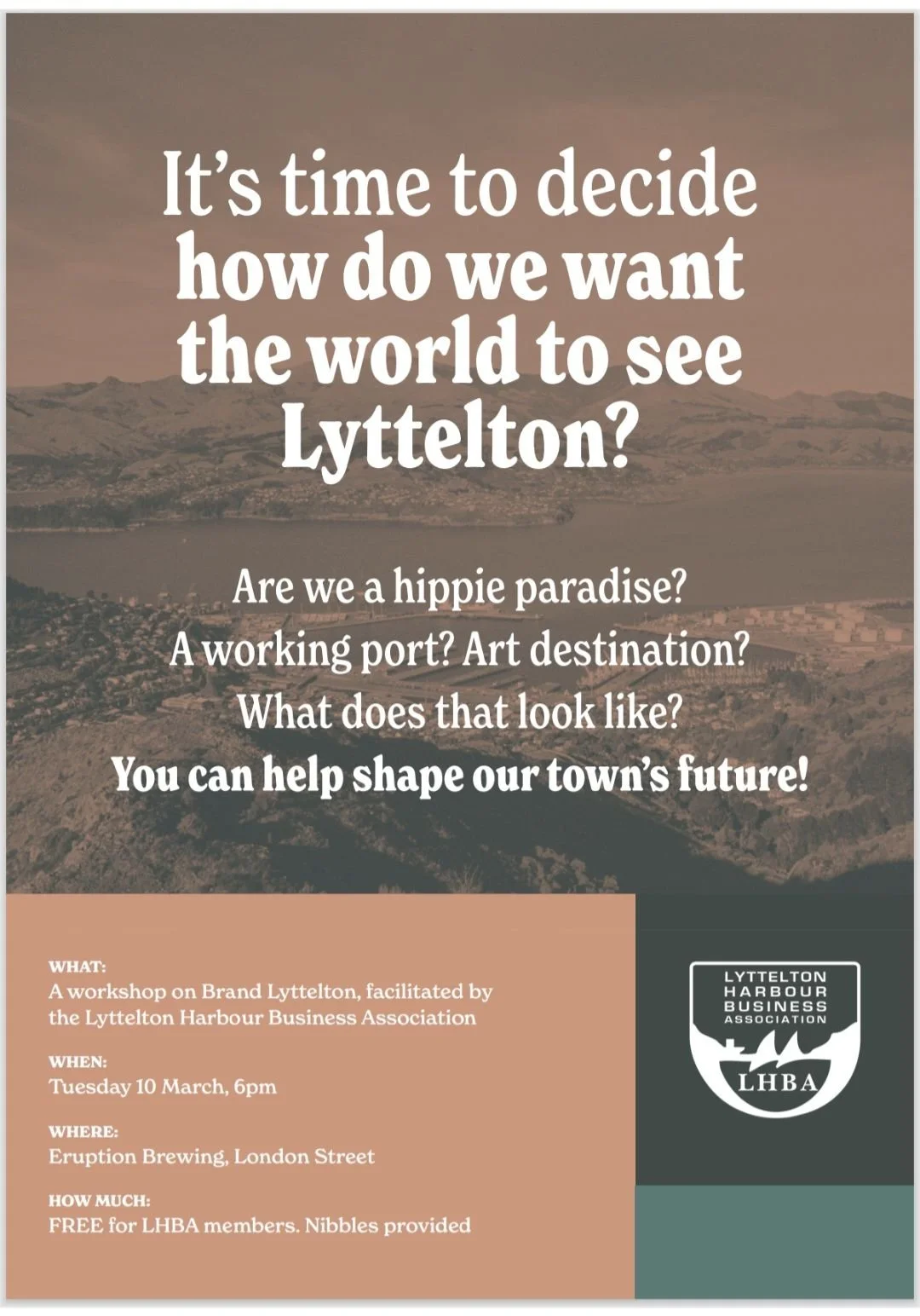 Bizz Buzz - Branding, the future of Lyttelton