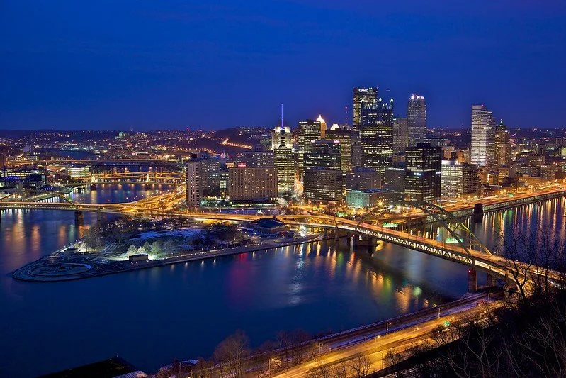 duquesne incline downtown pittsburgh pennsylvania