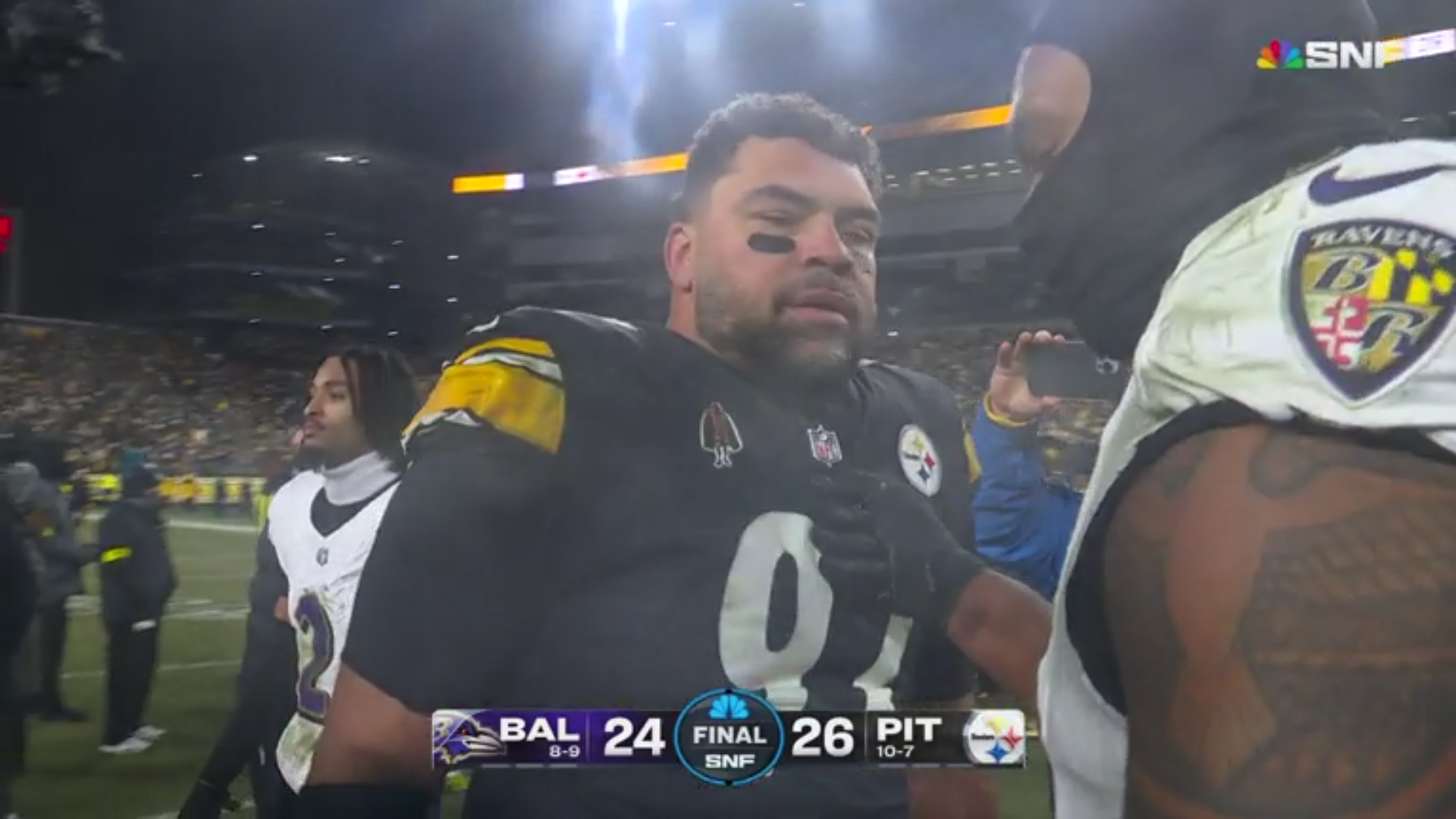 Ravens @ Steelers Film Room - Cam Heyward &amp; Calvin Austin III
