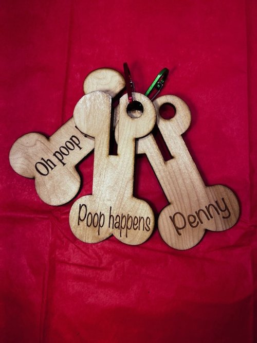 Dog - poop bag holder