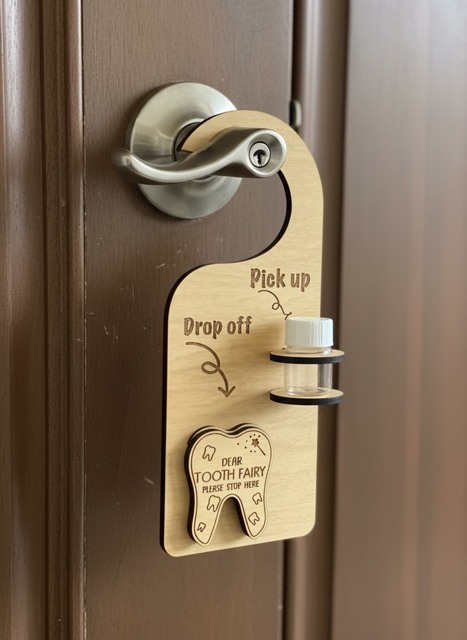 Tooth Fairy Door Holder – Kids’ Keepsake Gift