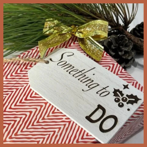 “Something To:” Gift Tags – Personalized Holiday Labels