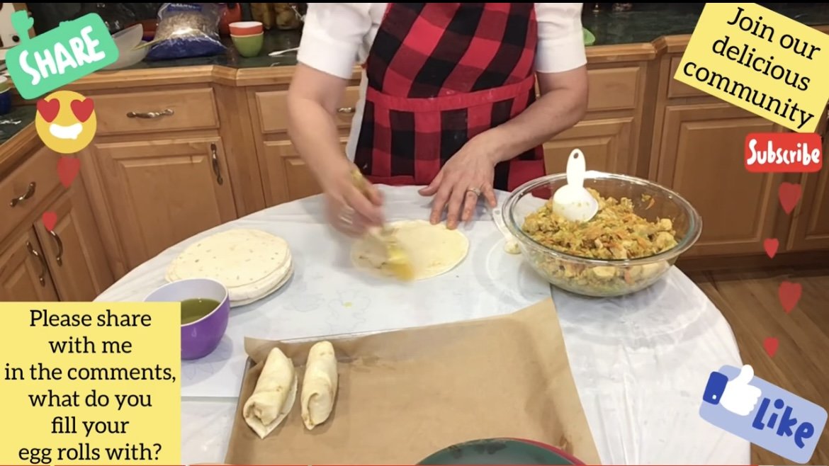 Chicken Breast Eggrolls are Baked. — Sephardic Flavors | Jewish Mediterranean Food these eggrolls are baked, they are not fried so for all of you healthy foodies, a great finger food to serve.