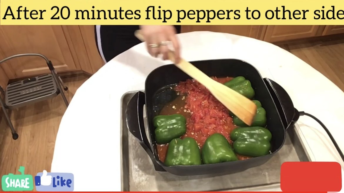 Stuffed Peppers with Meat/Rice Berber Style Sephardic Flavors | Jewish Mediterranean Food delicious this easy recipe is delicious and even beginner cooks can make.