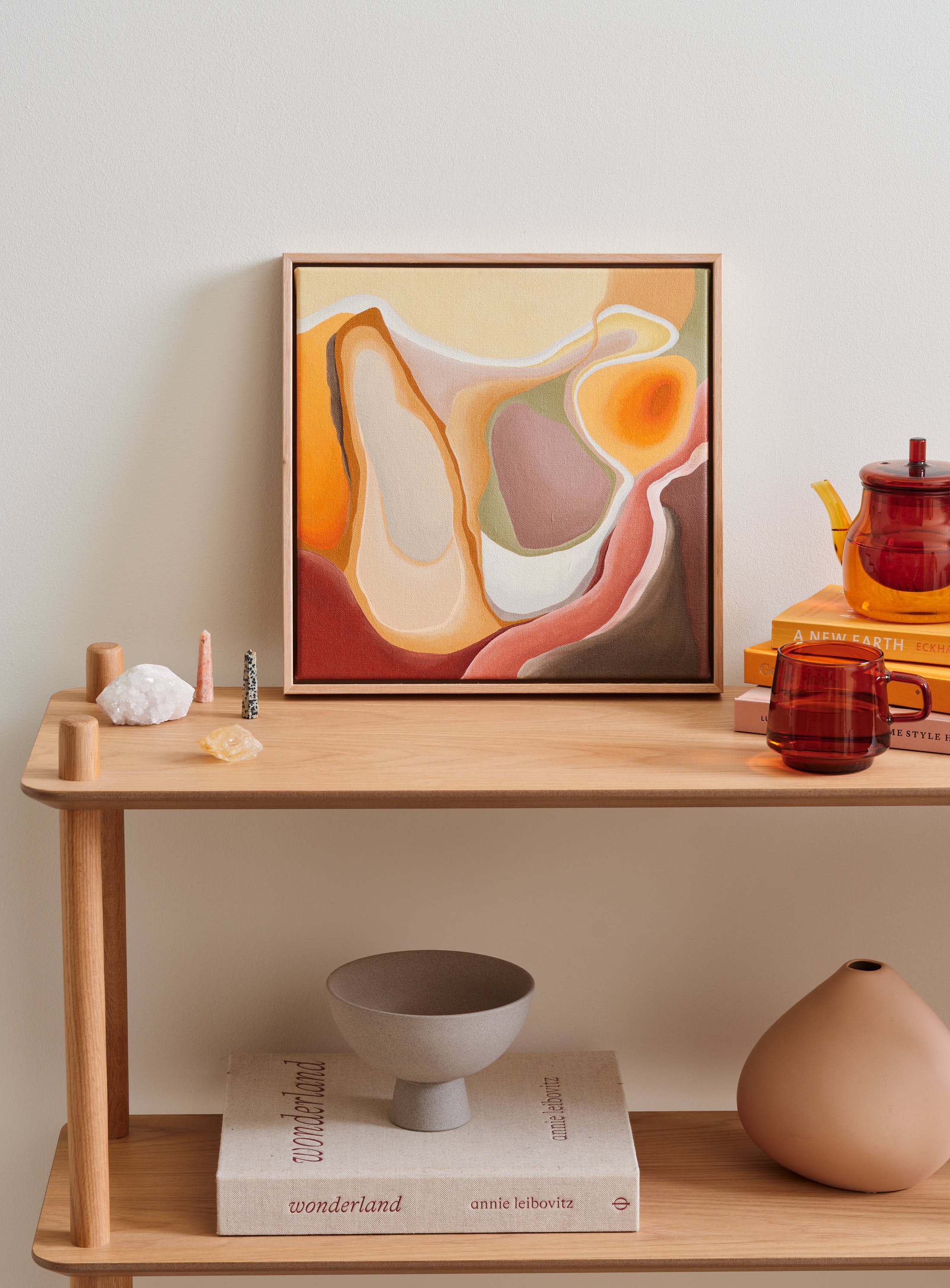 In Divine Timing - Framed original artwork by Melinda King 6.jpg