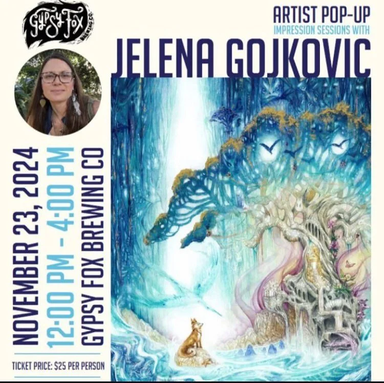 * LINK IN BIO *
There&rsquo;s only a few days left for this event and we are super excited to announce that our extremely talented @messages_from_nature is hosting her first ever workshop. If you have been enchanted by any of her artworks out our mar