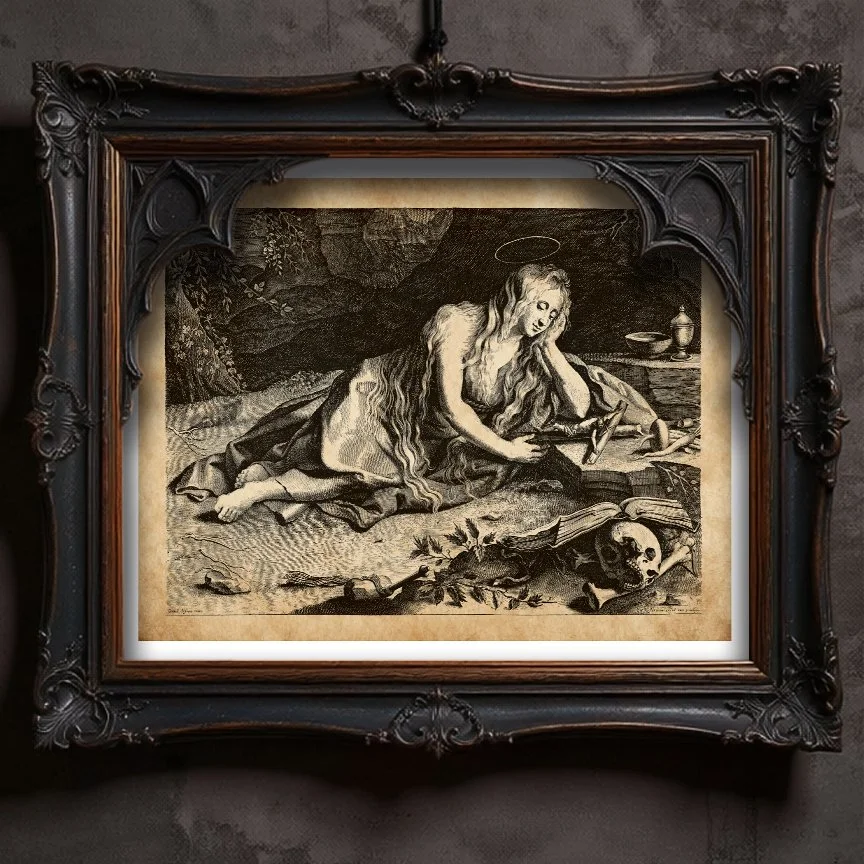 Penitent Mary Magdalene in a Cave - 1619