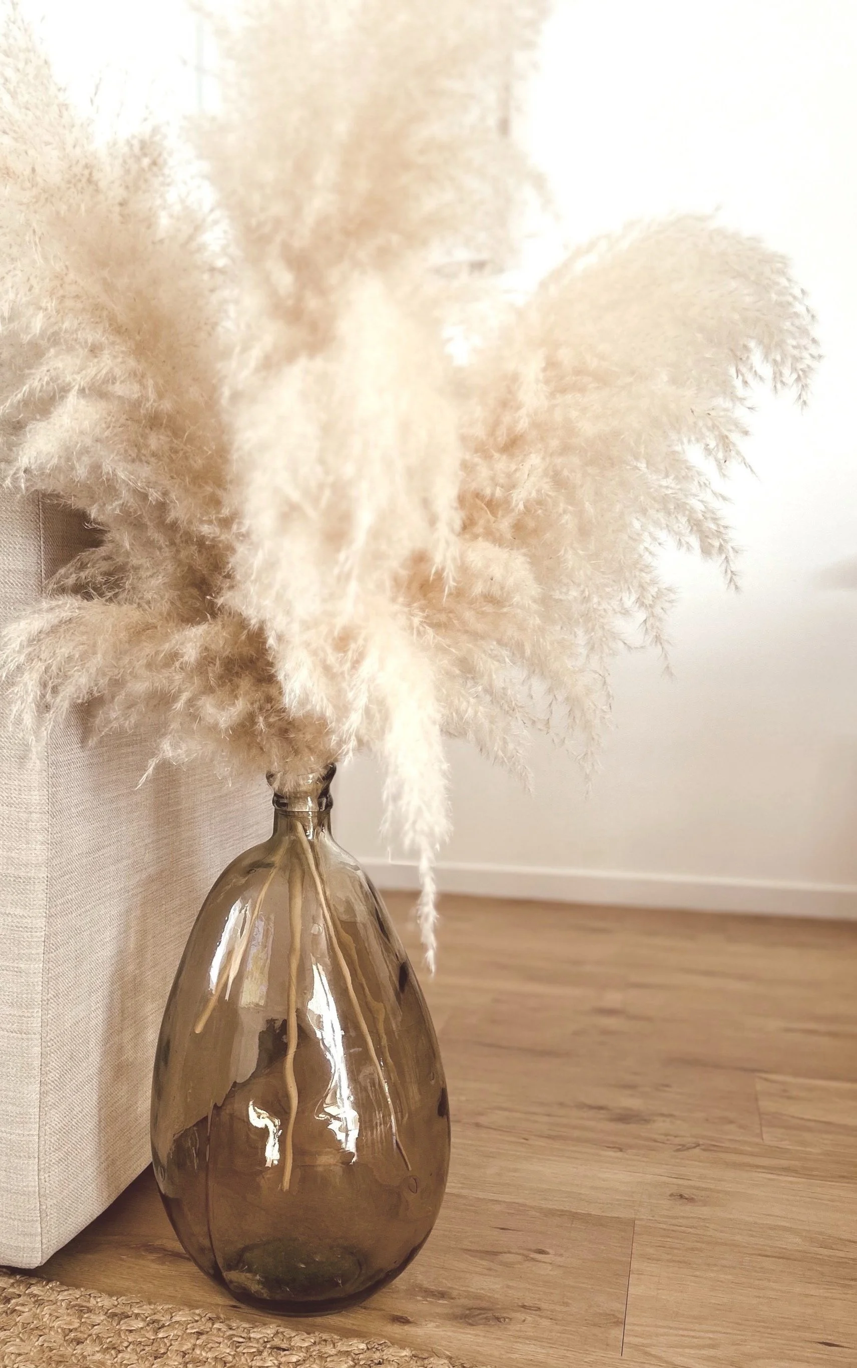 Glass floor vase hire wedding ceremony