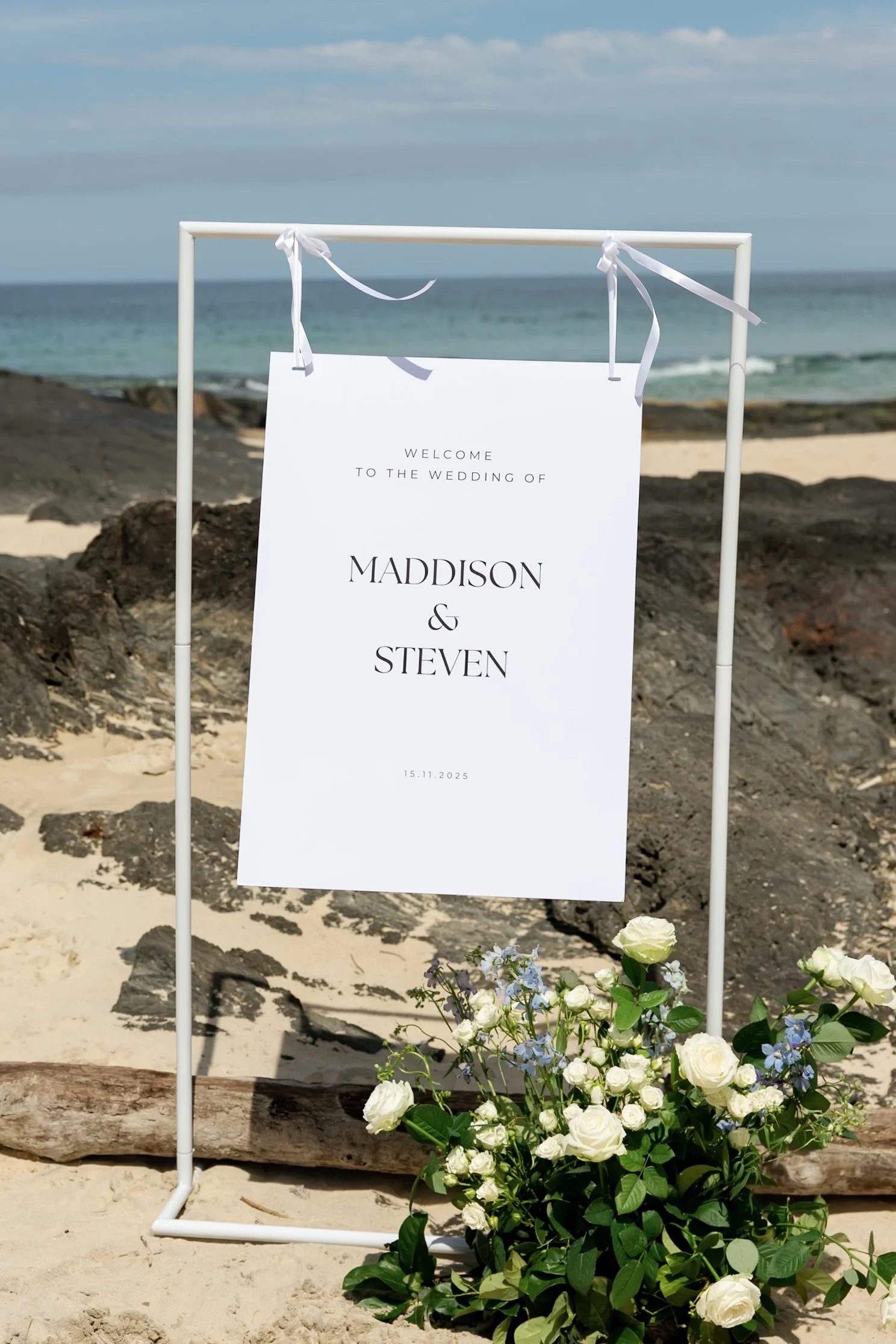 Custom Wedding Sign Design I Wedding and Event Signage Byron Bay